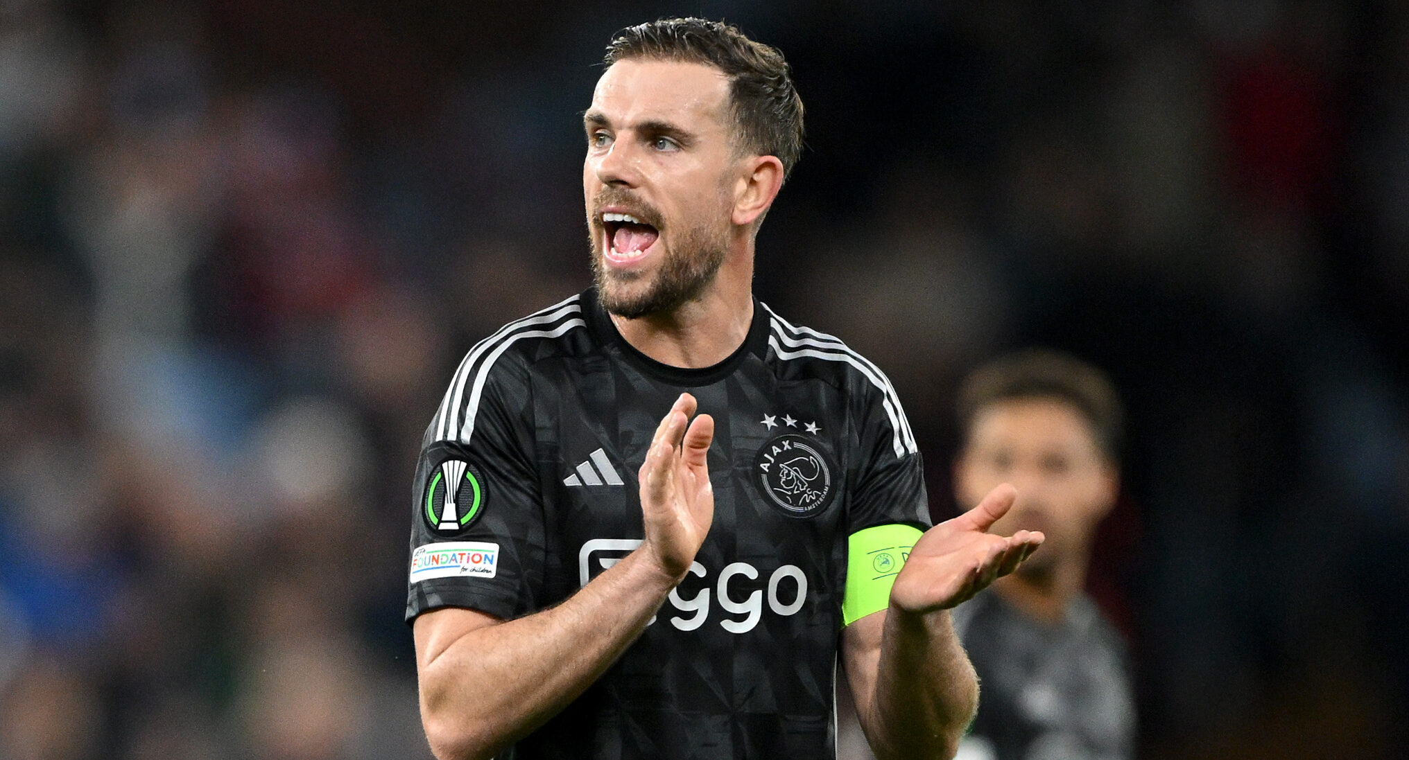 Henderson in action for Ajax in 2025