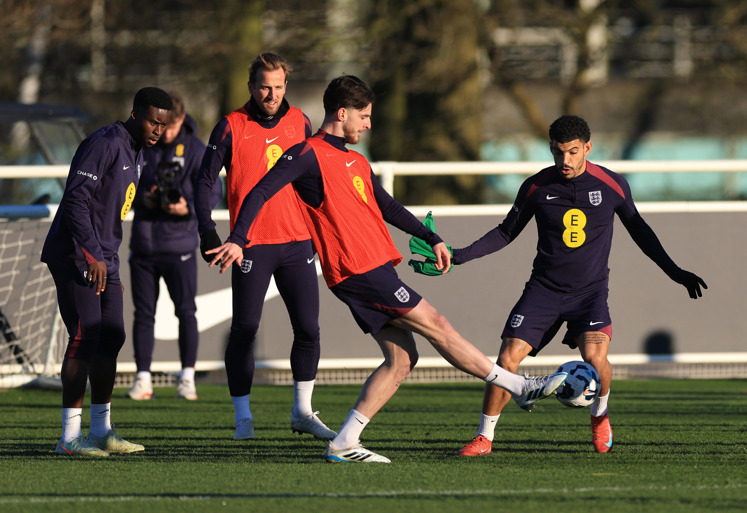 England Training Session & Media Activity