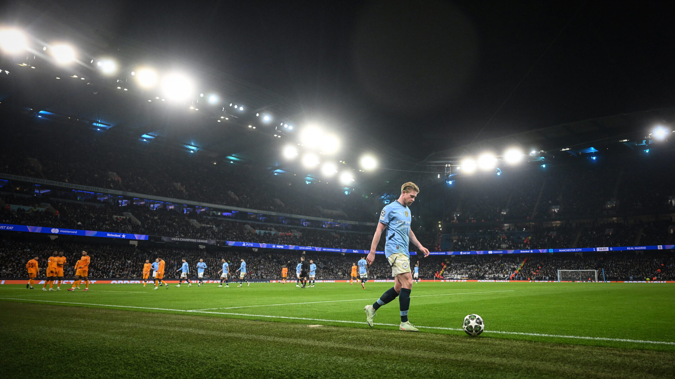 Manchester City v Real Madrid C.F. – UEFA Champions League 2024/25 League Knockout Play-off First Leg