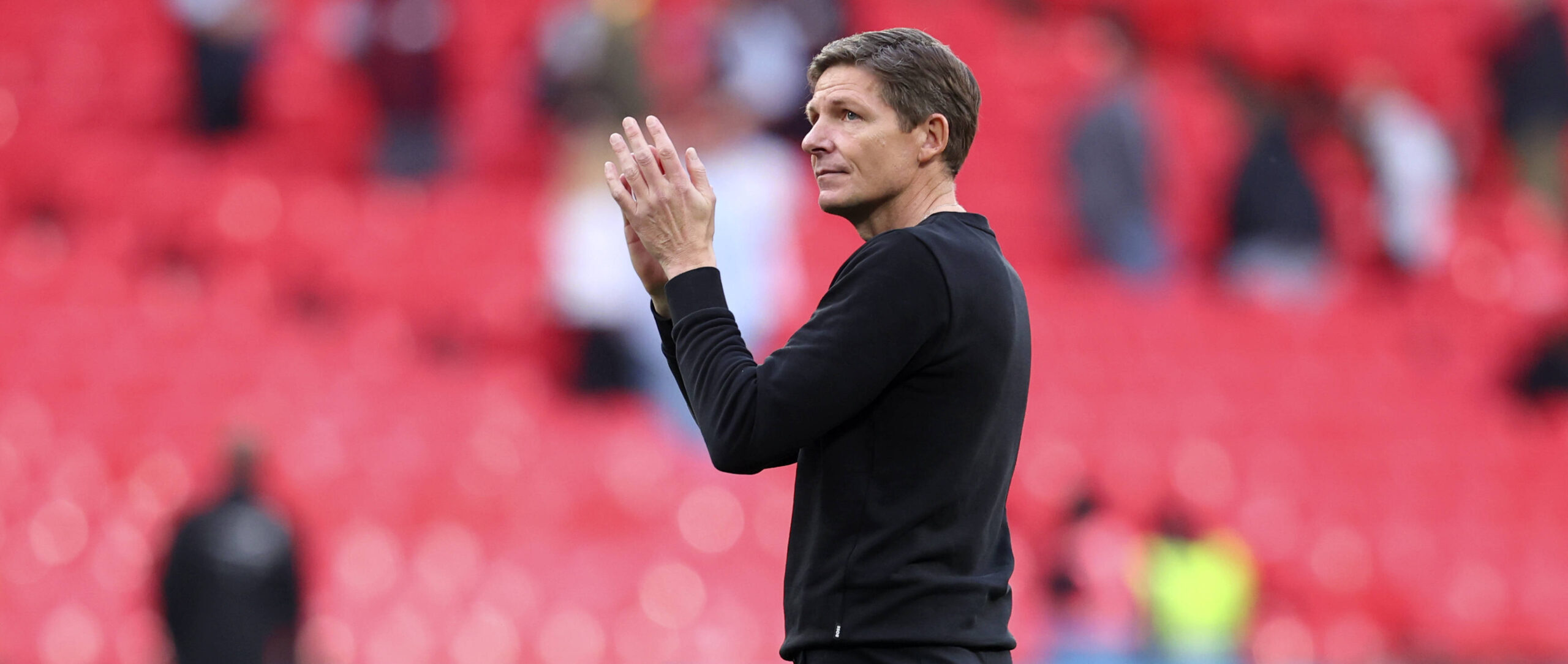 Glasner in action fro Crystal Palace in 2025