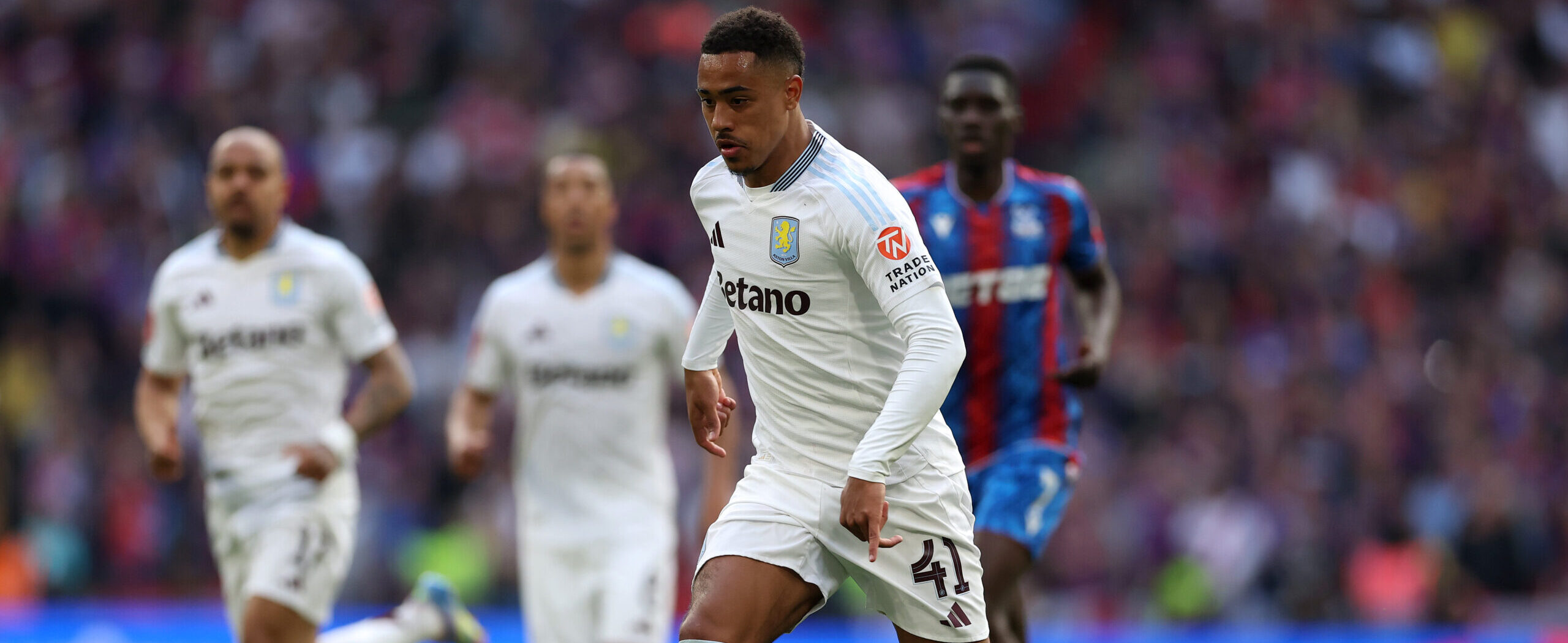 Jacob Ramsey in action for Aston Villa in 2025, wanted by Newcastle United