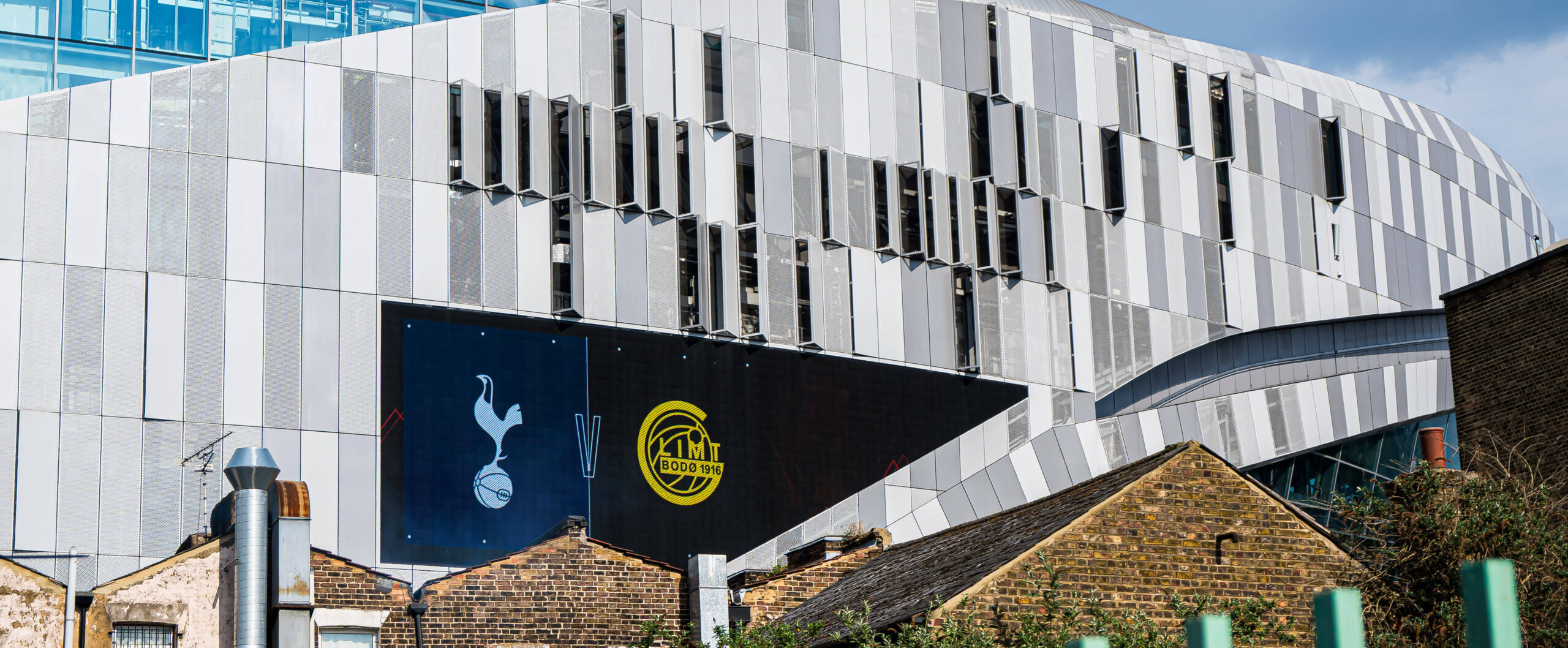 250501 Outside Tottenham Hotspur Stadium ahead of the UEFA Europa League semi-final football match between Tottenham and