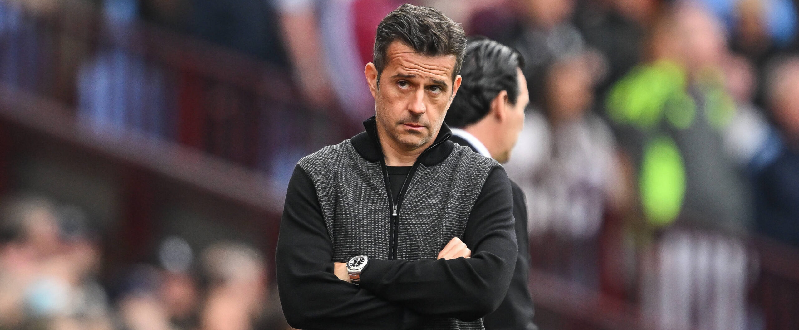 Marco Silva in action for Fulham in 2025