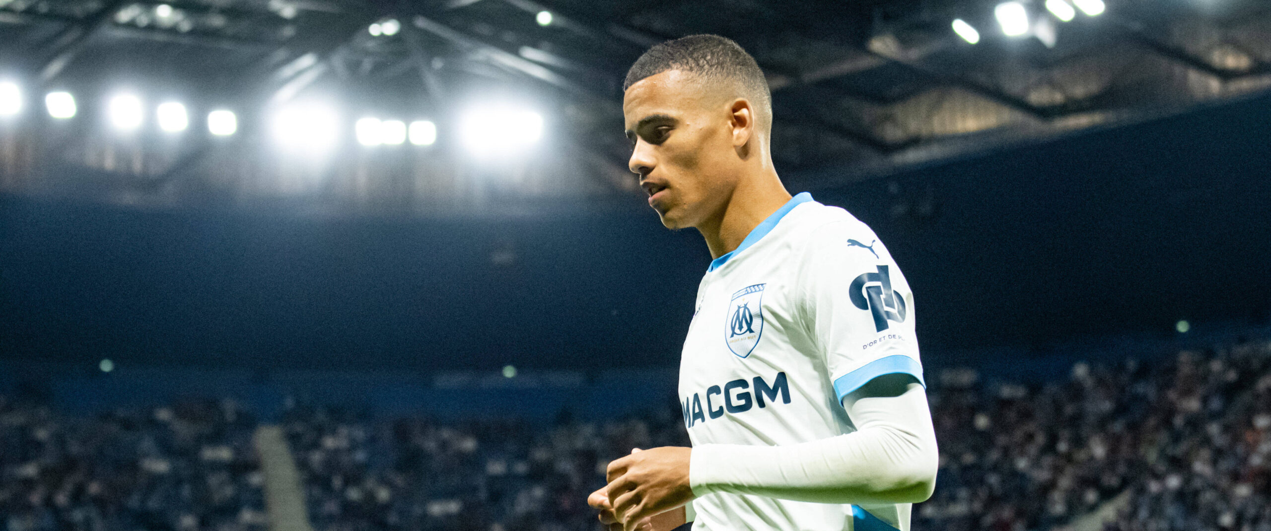 Mason Greenwood in action for Marseille in 2025