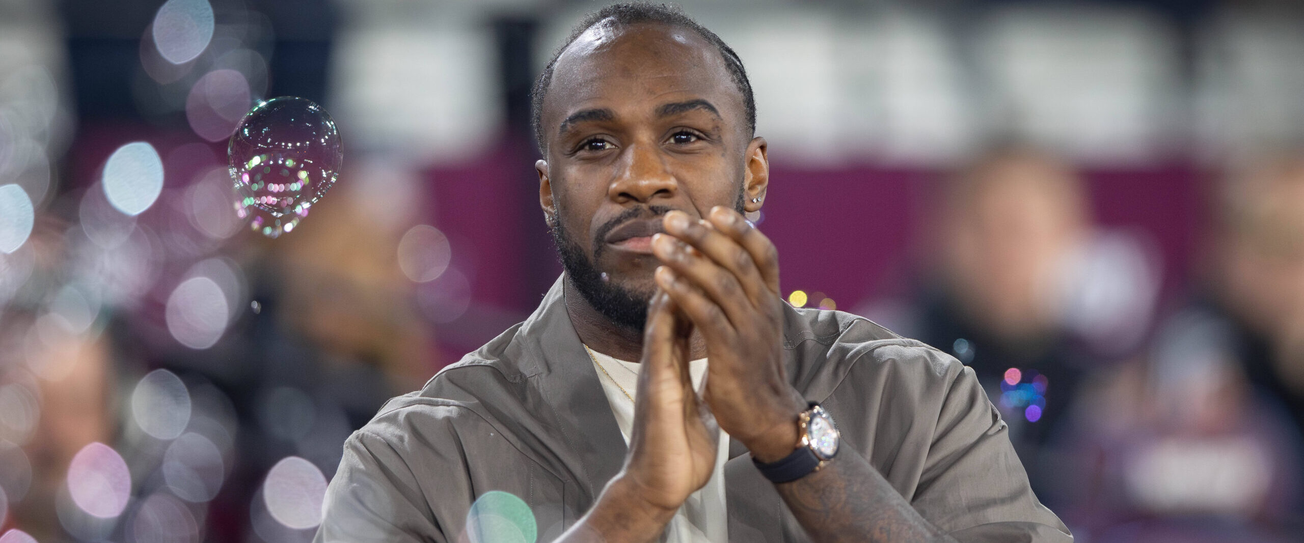 Antonio waving goodbye at West Ham 2025