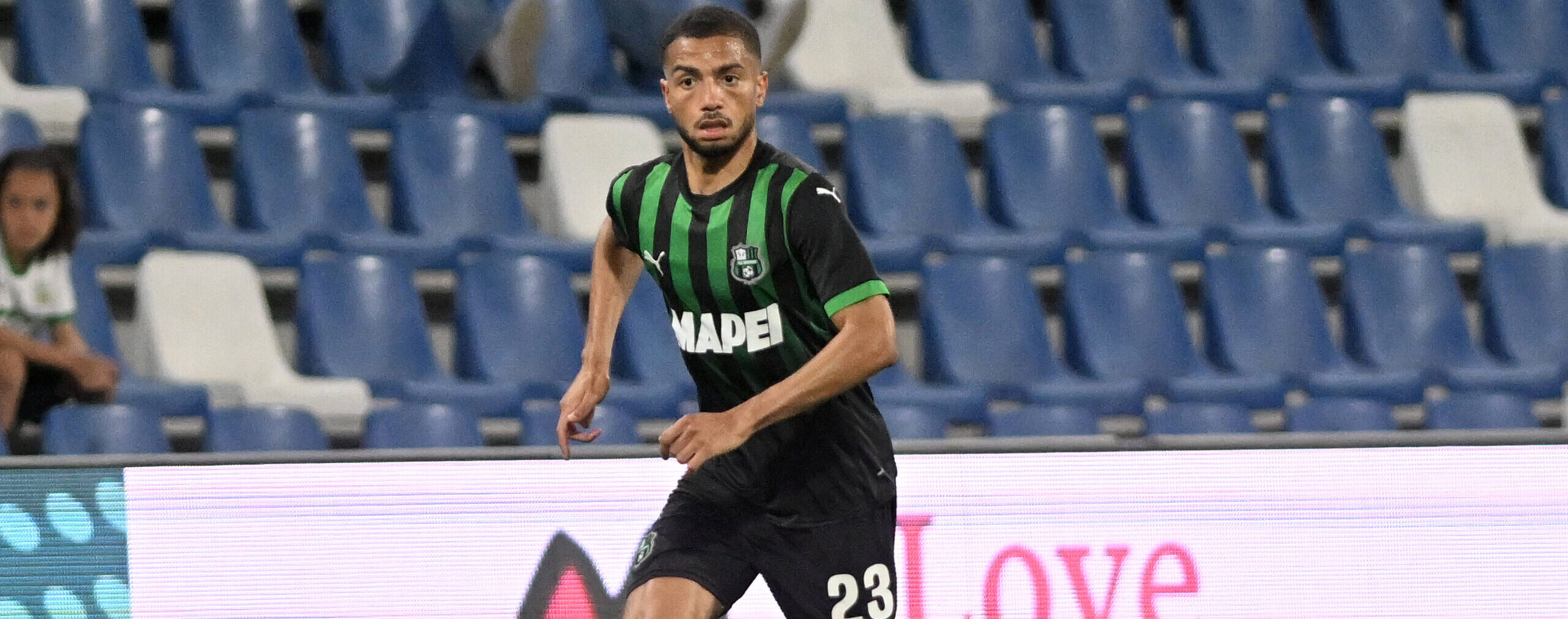 Jeremy Toljan in action for Sassuolo 2025