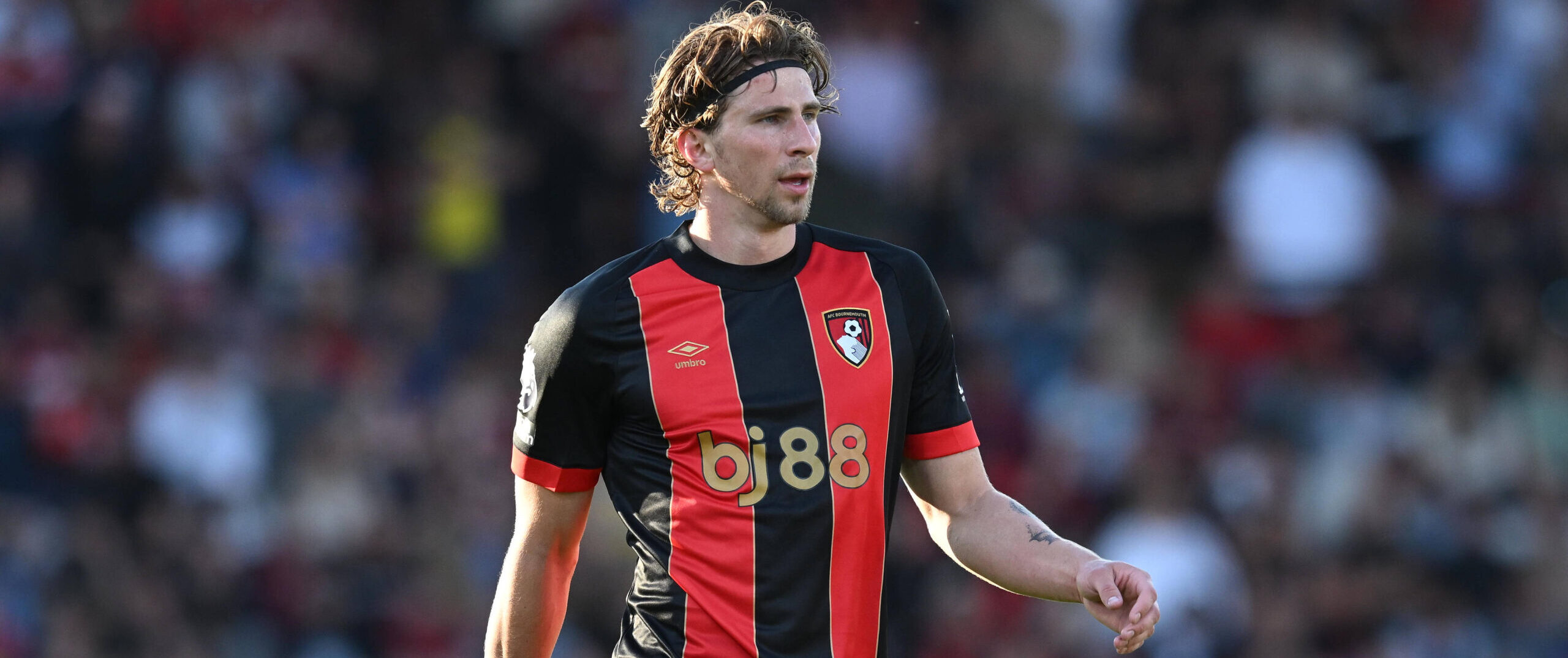 Illya Zabarnyi 2025 playing for Bournemouth