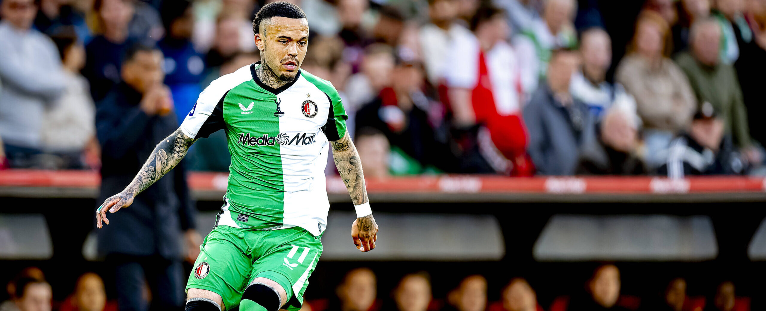 Quilindschy Hartman 2025 playing for Feyenoord