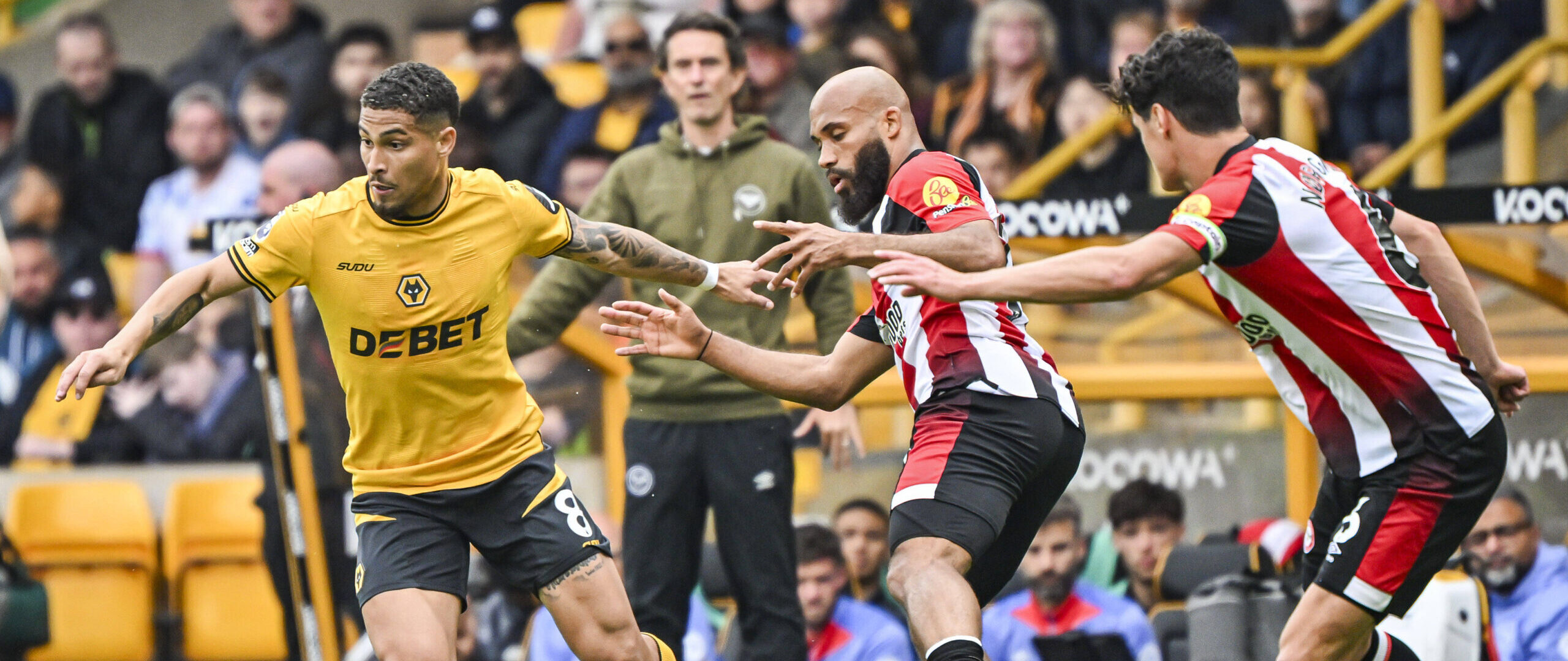 Thomas Frank and Mbeumo for Brentford in 2025