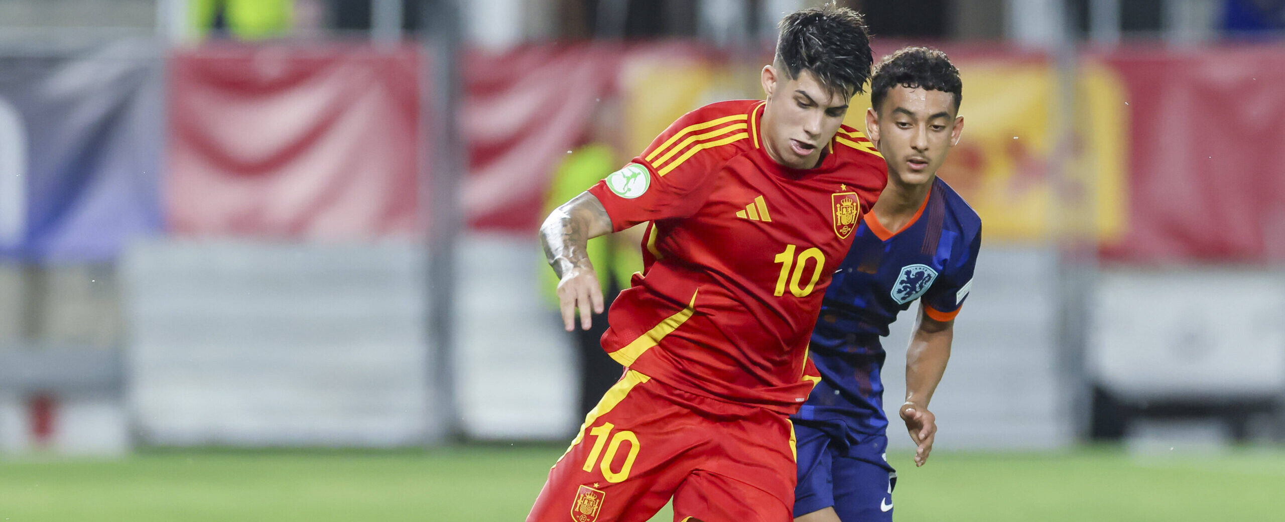 Antonio Cordero in action for Spain in 2025