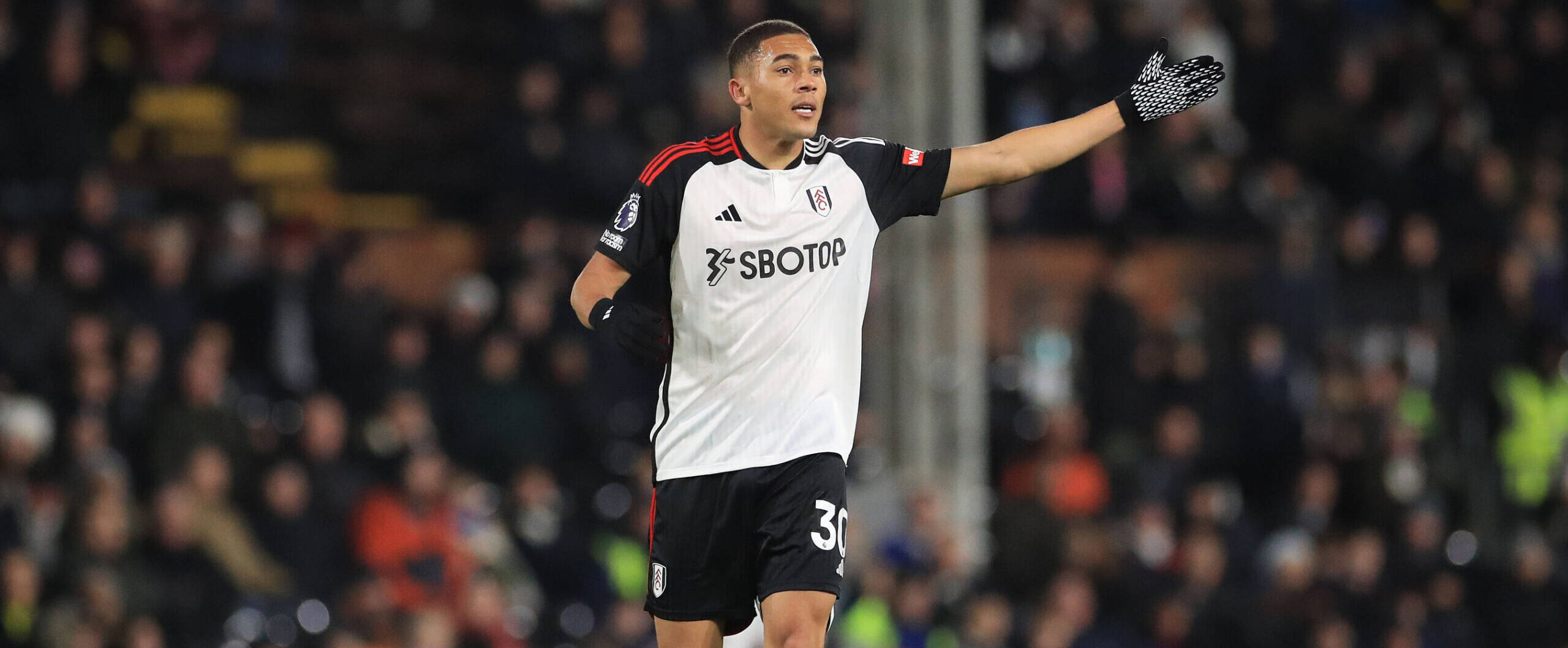 Carlos Vinicius in action for Fulham in 2025, left Fulham as a free agent.