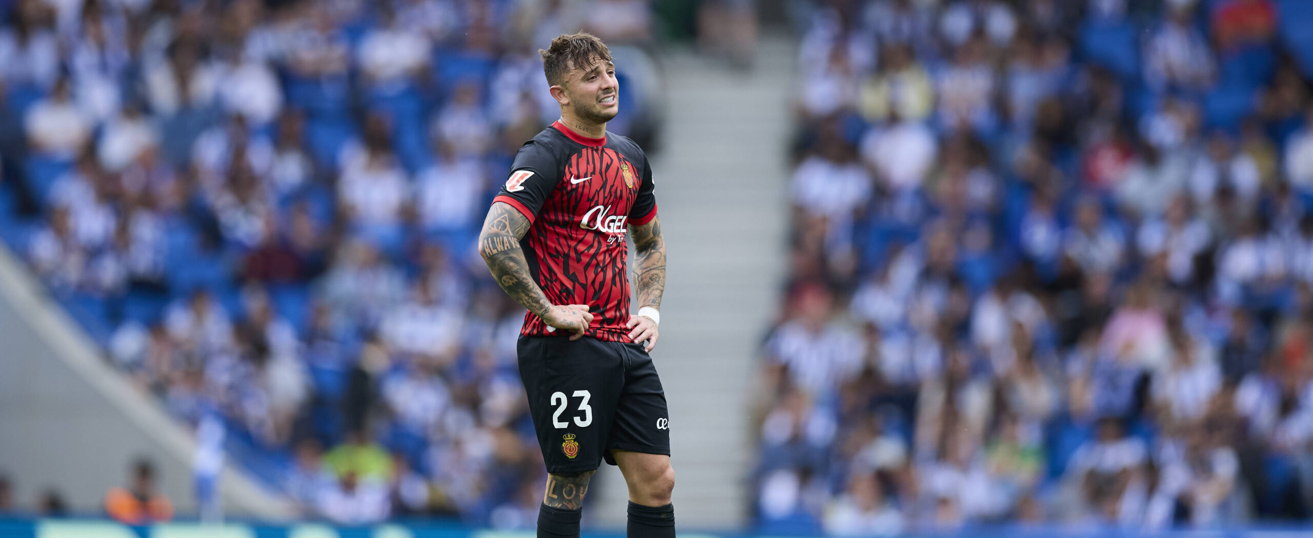 Pablo Maffeo in action for Mallorca rumours says that he