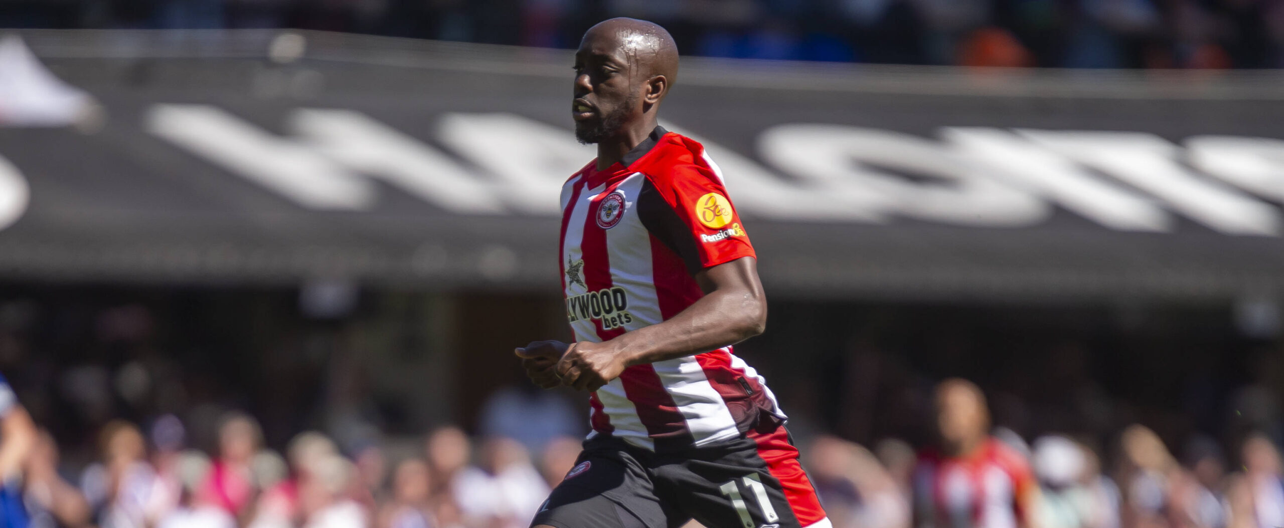 Yoane Wissa in action for Brentford in 2025. Wanted by Newcastle United