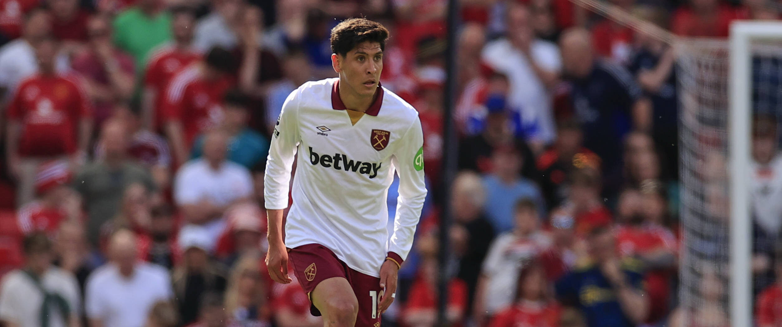 Edson Alvarez in action for West Ham in the Premier League rumour say he