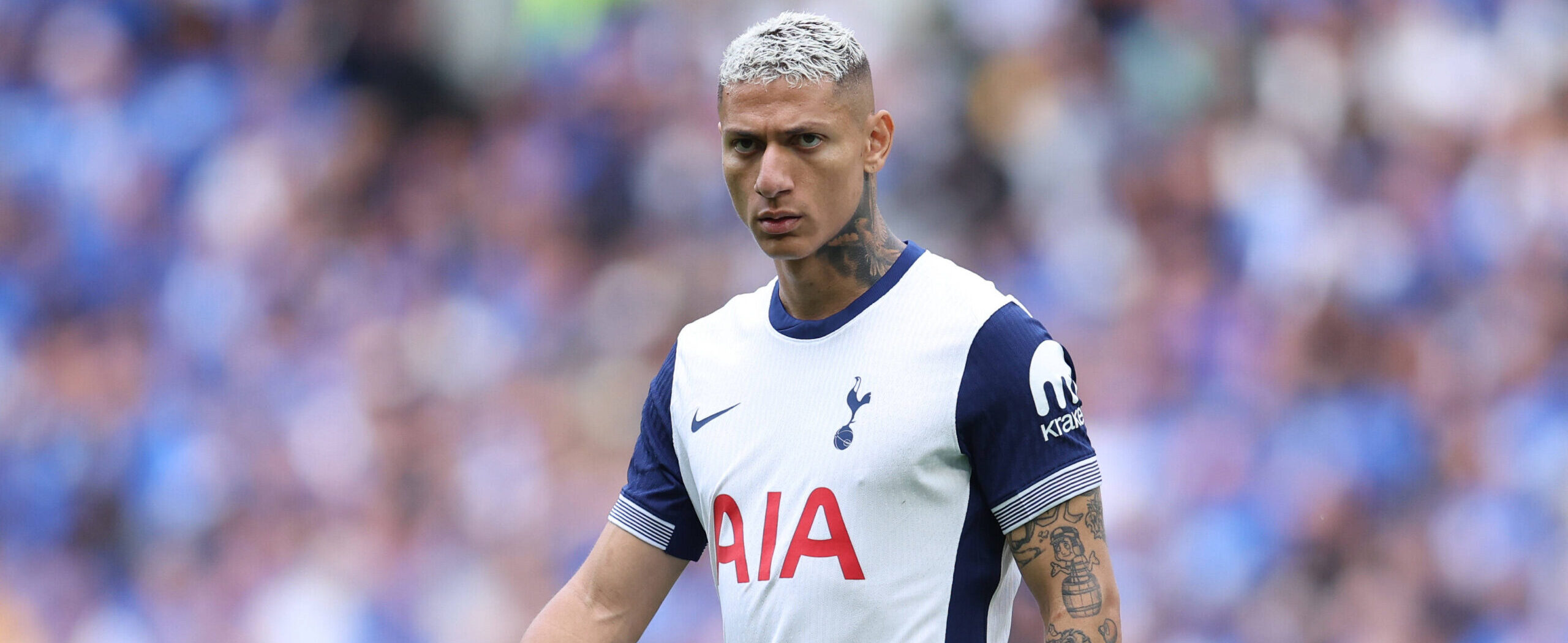 Richarlison in action for Spurs in 2025