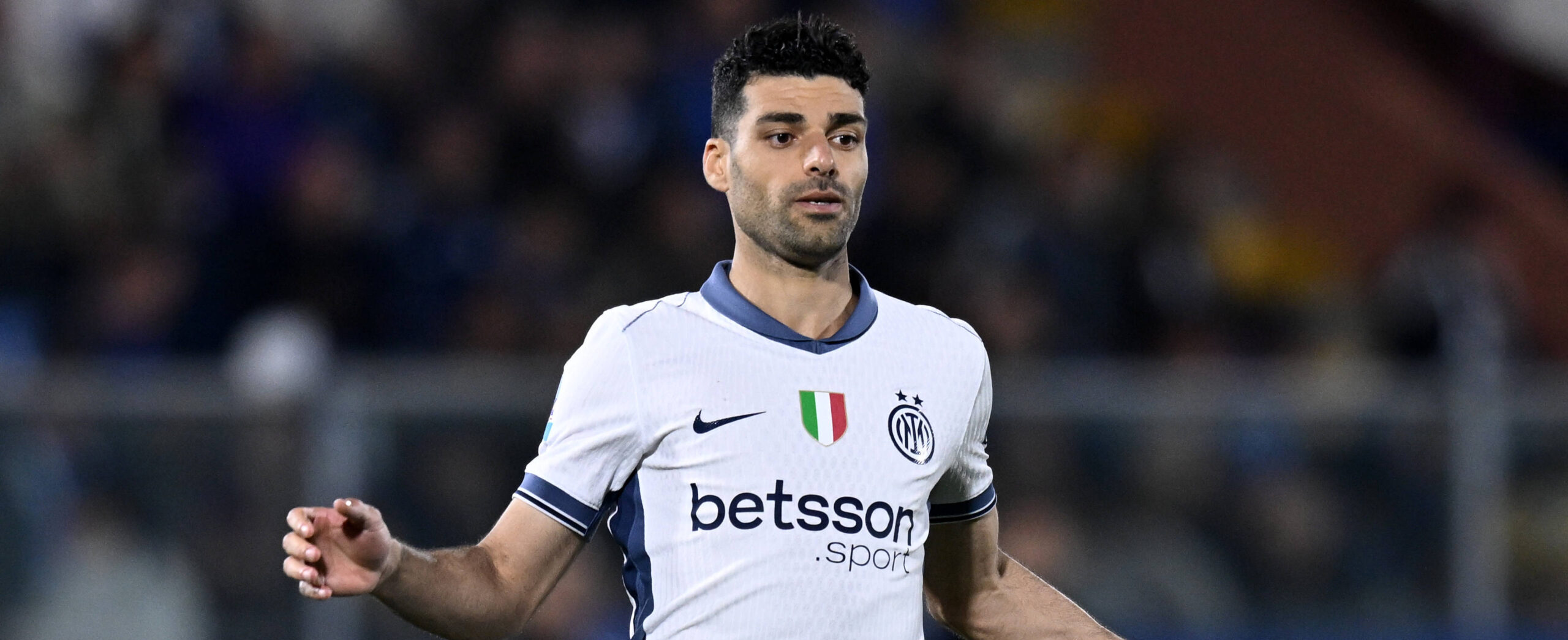 Mehdi Taremi in action for Inter in 2025