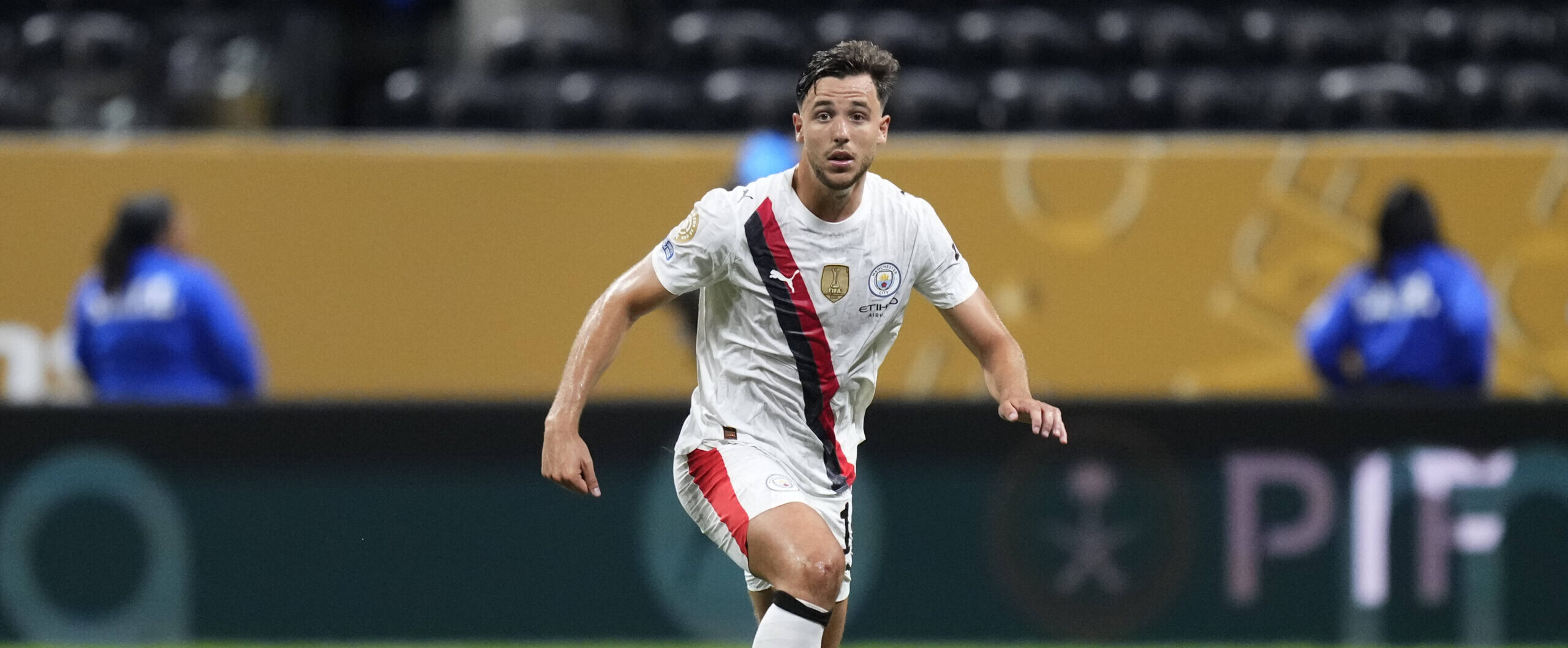 Nico Gonzalez in action for Manchester City in 2025 at the Club World Cup