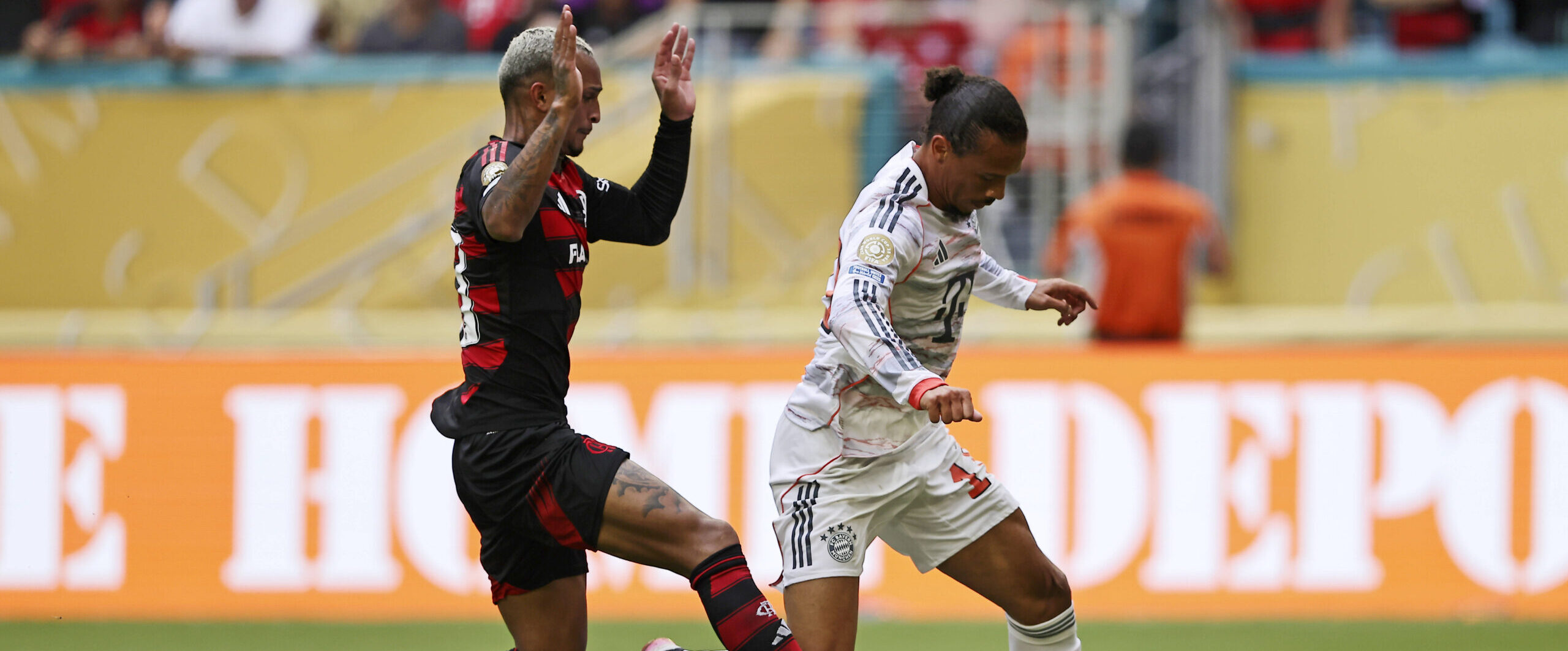 Wesley in action for Flamingo at the Club World Cup in 2025