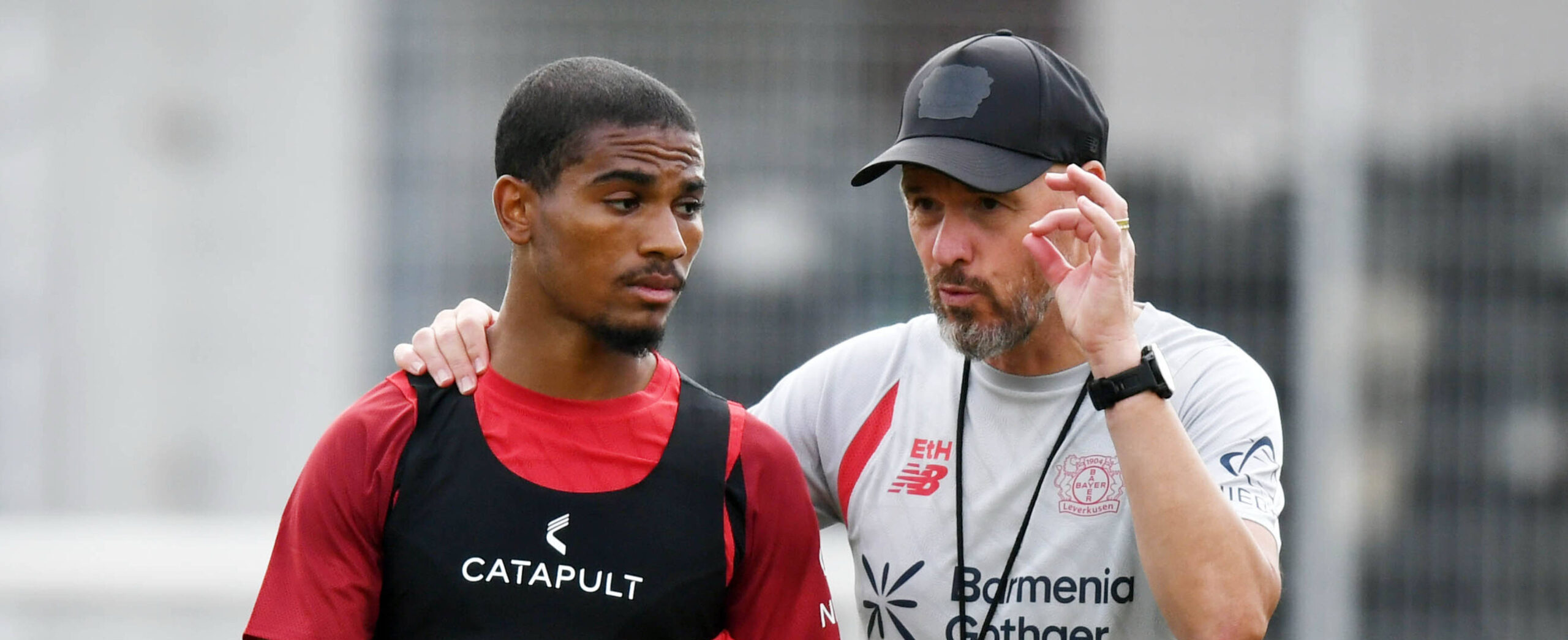 Amine Adli in action for Leverkusen - now on his way to Bournemouth in 2025 summer transferwindow