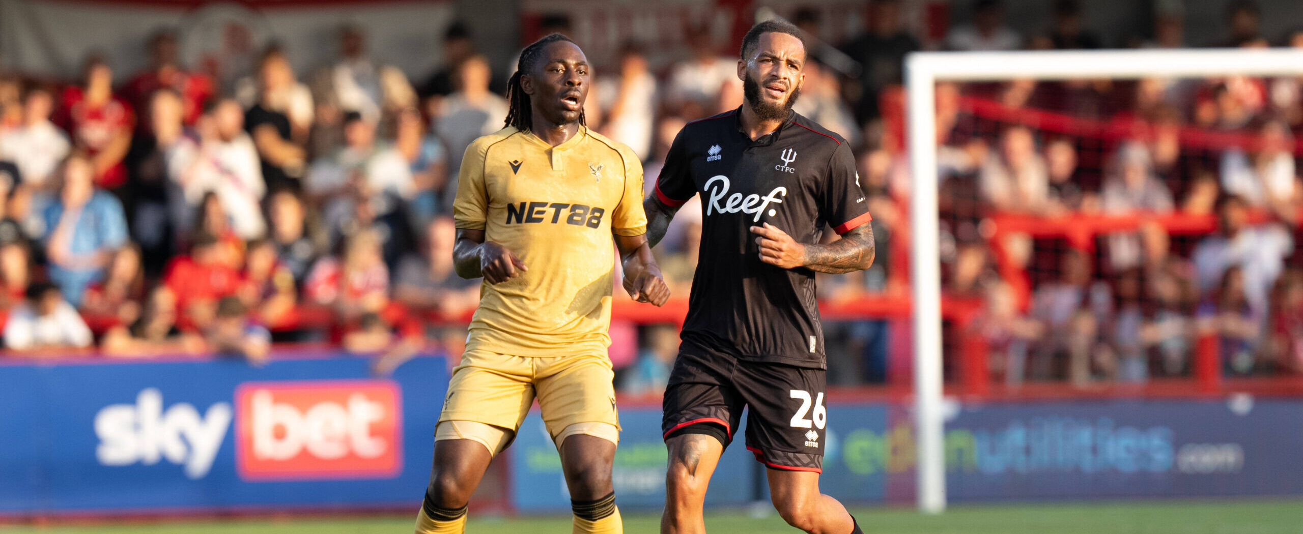 Eberechi Eze in action for Crystal Palace in 2025 pre-season