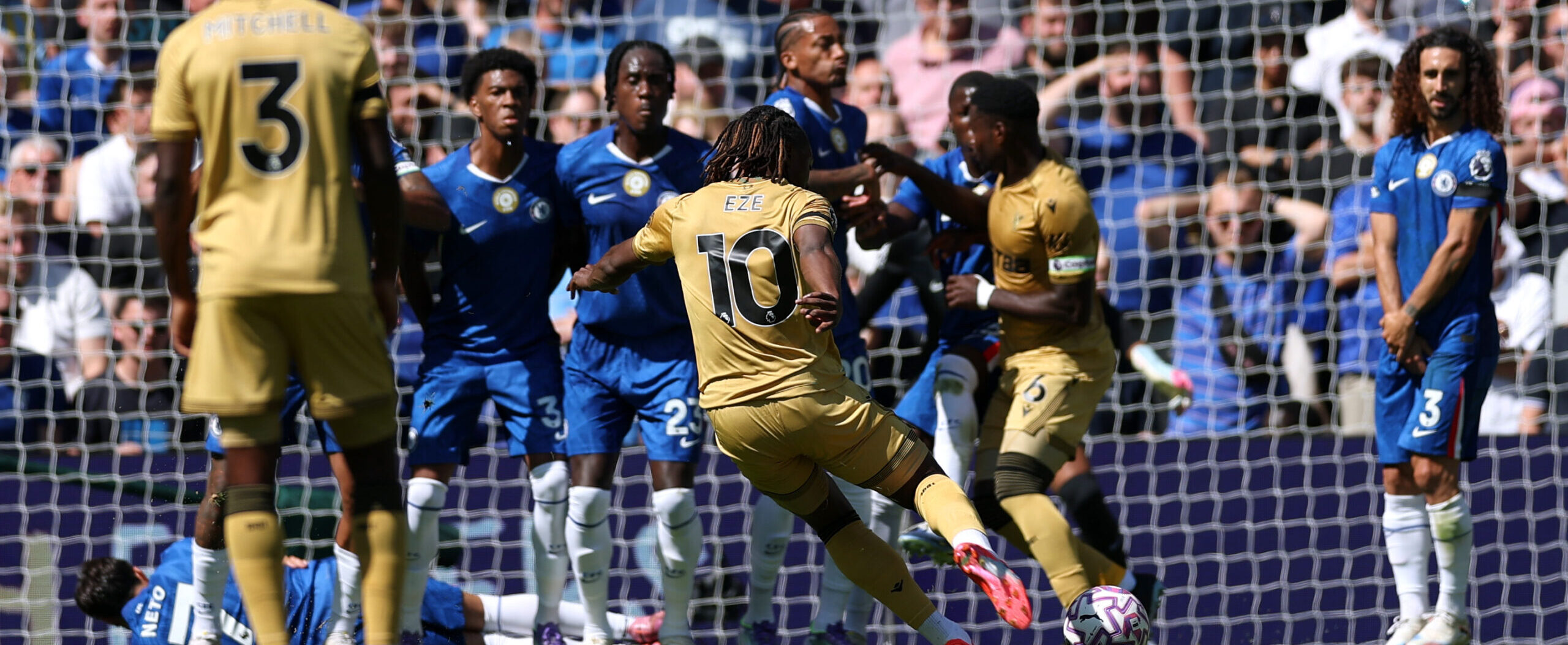 Eze vs Chelsea goal VAR 2025