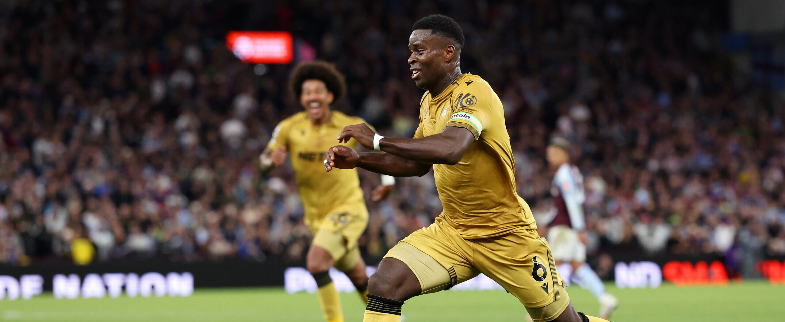 Marc Guehi goal vs Aston Villa in the premier League 2025/26 season