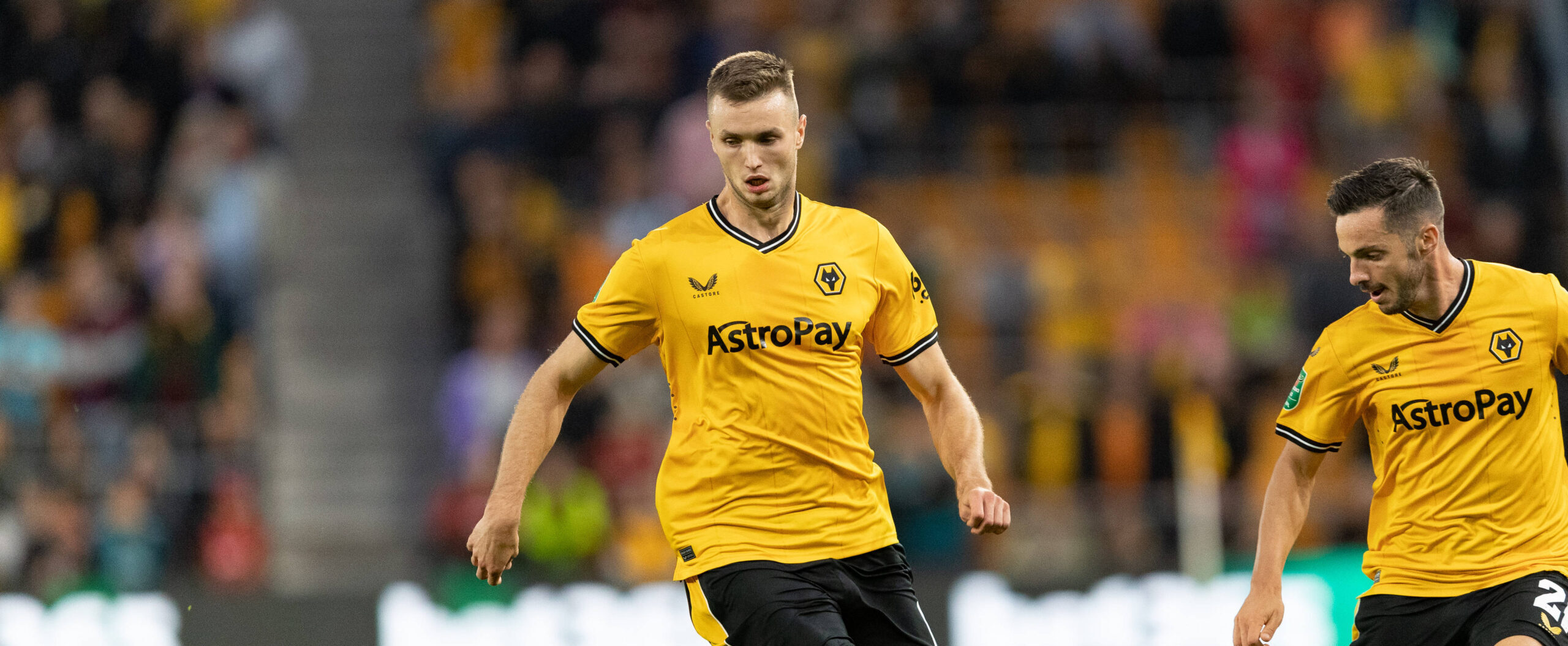 Sasa Kalajdzic - in action for Wolves. Ready for the 2025 season