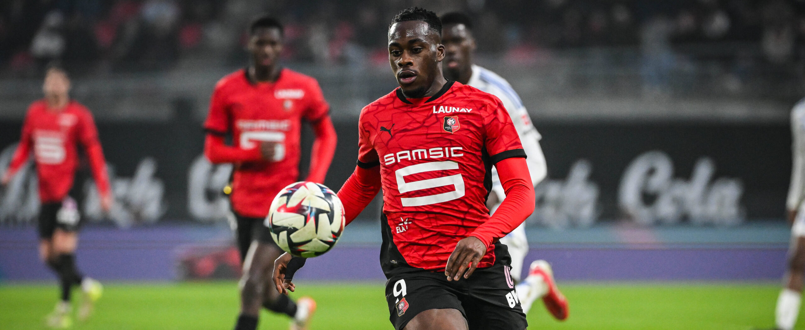 Arnaud KALIMUENDO in action for Lille now wanted by Brentford in 2025