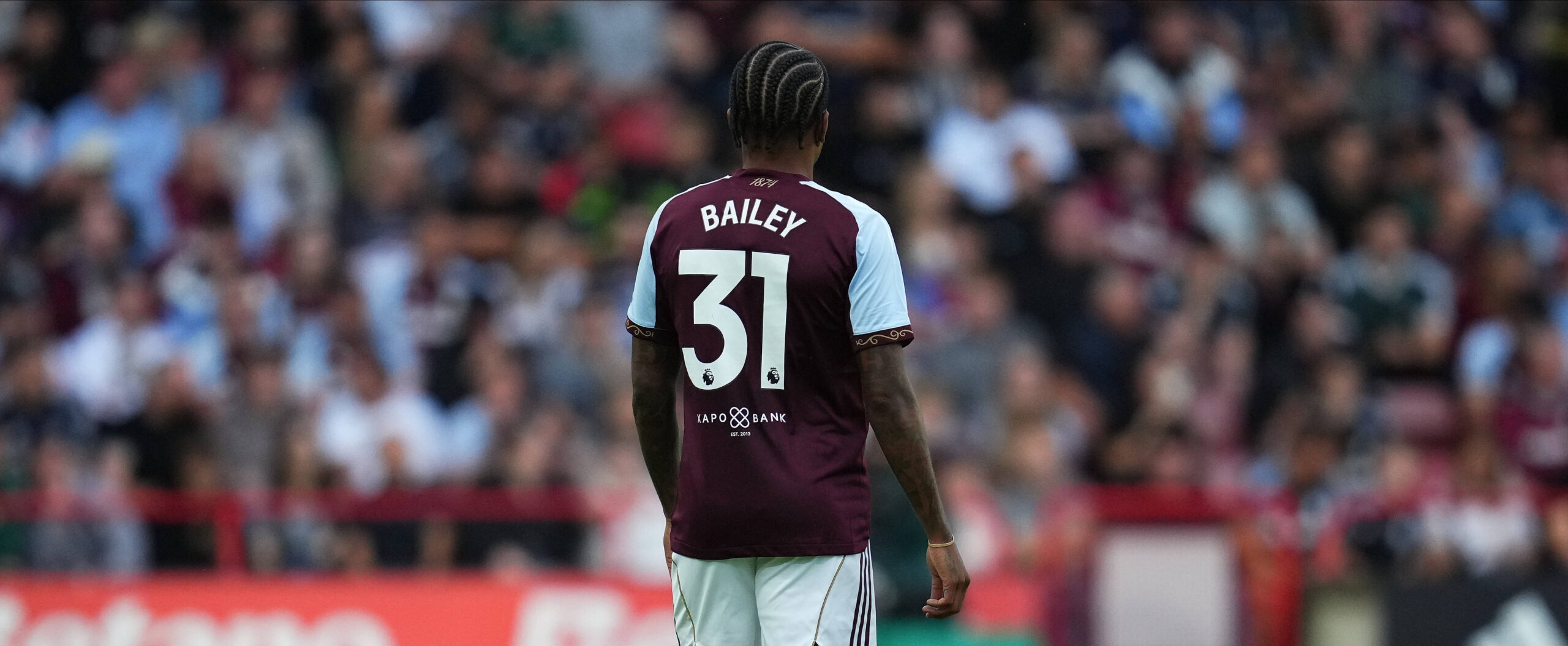 Leon Bailey in action for Aston Villa in 2025 pre-season friendly