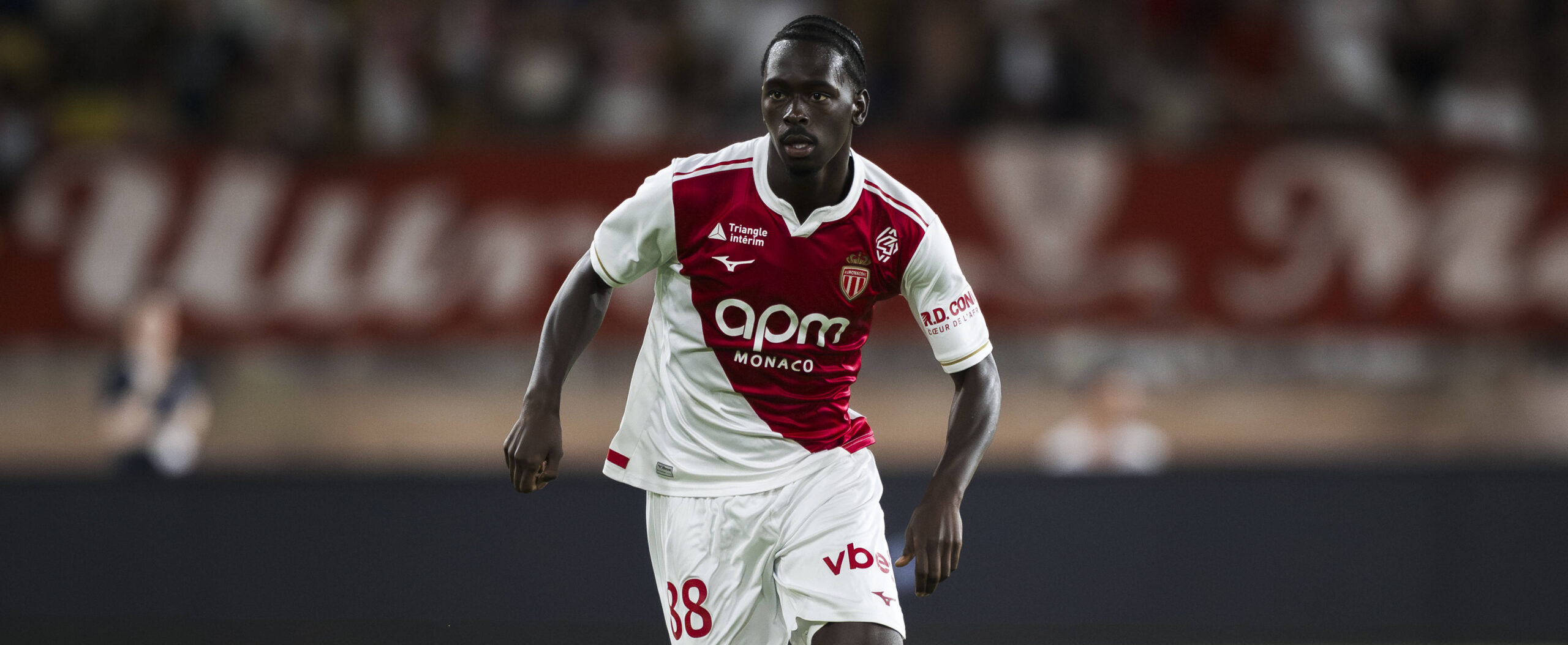Soungoutou Magassa in action for Monaco in 2