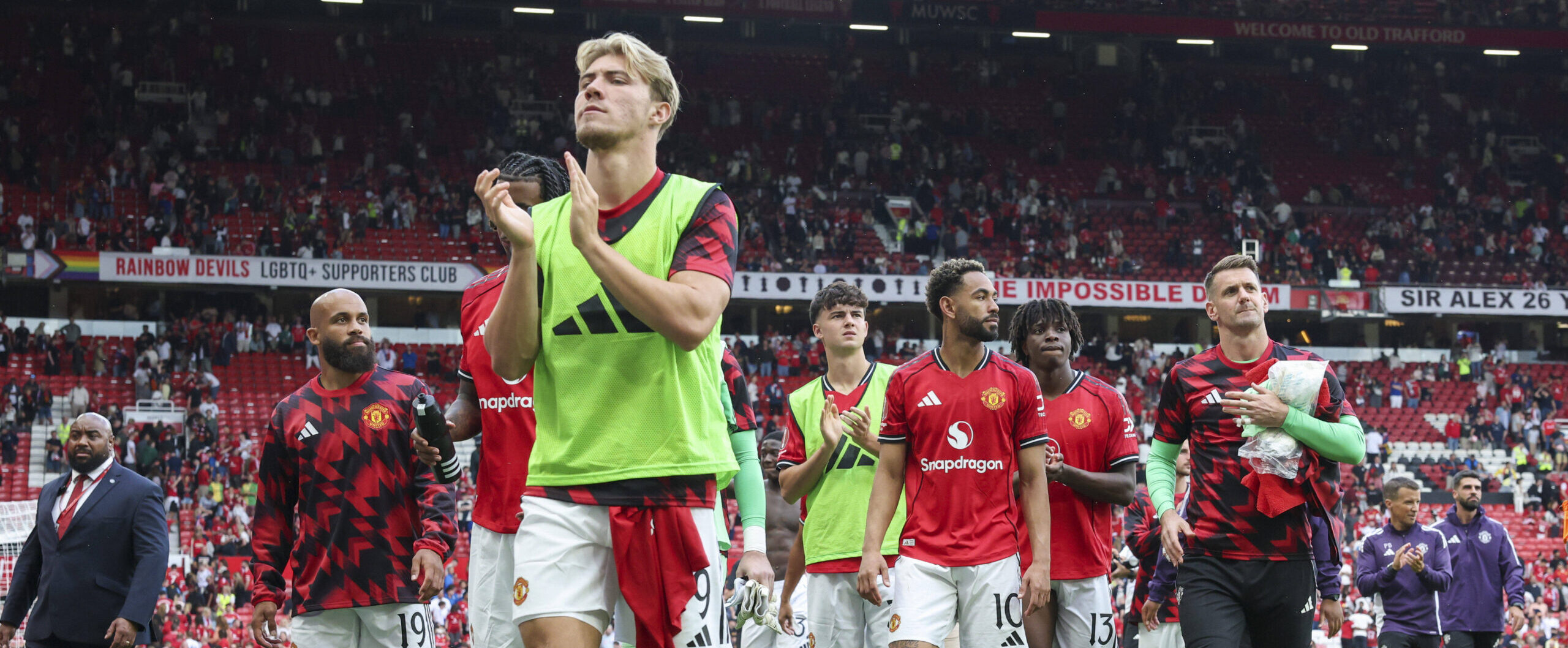 Rasmus Hojlund 2025 Manchester United pre-season friendly. Wanted by Ac Milan