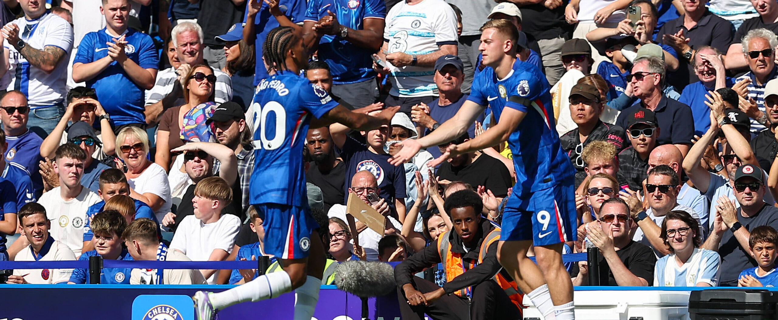 Joao Pedro and Liam Delap for Chelsea in 2025