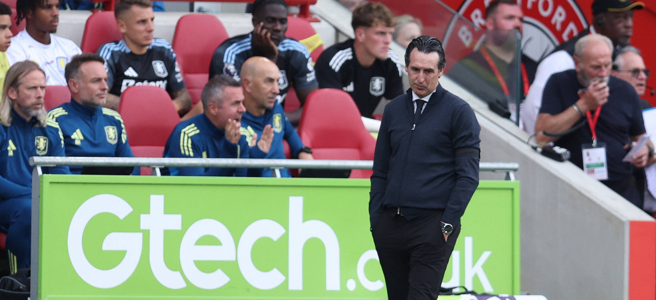 Unai Emery post match vs Brentford 2025