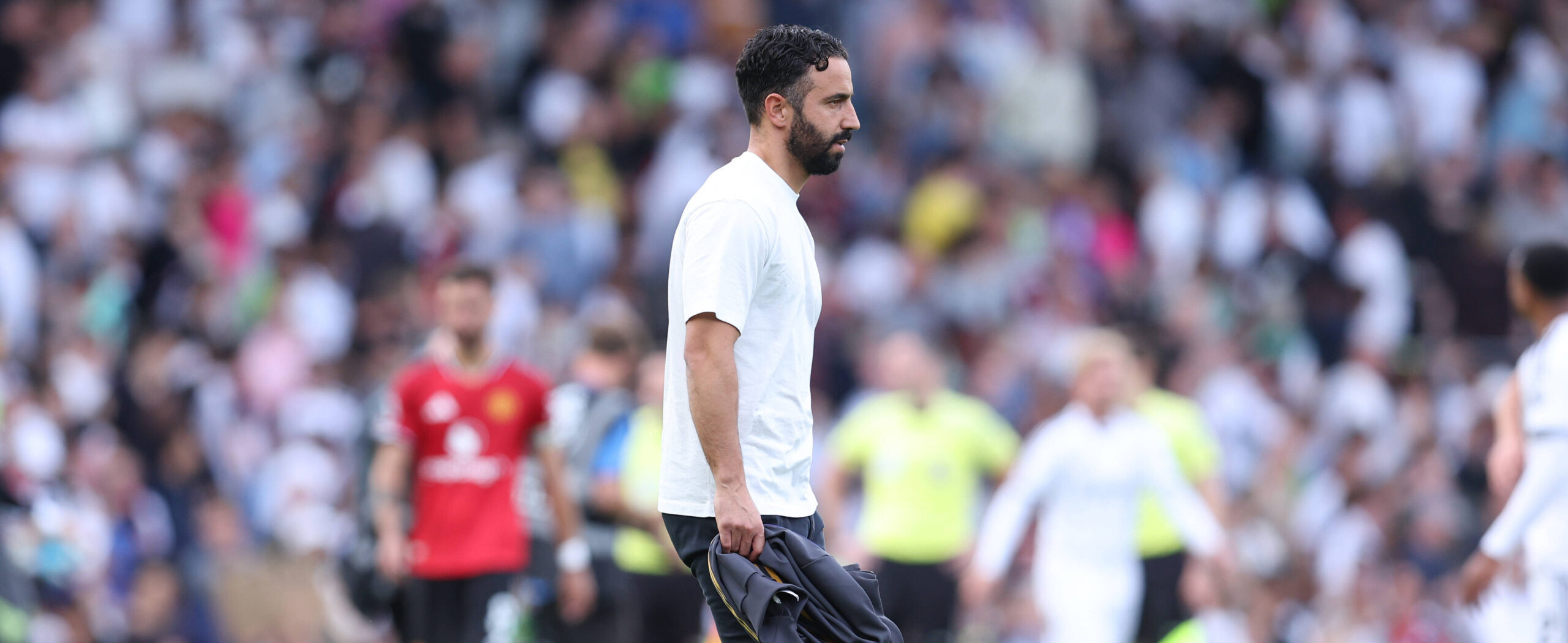 Ruben Amorim against Fulham in 2025