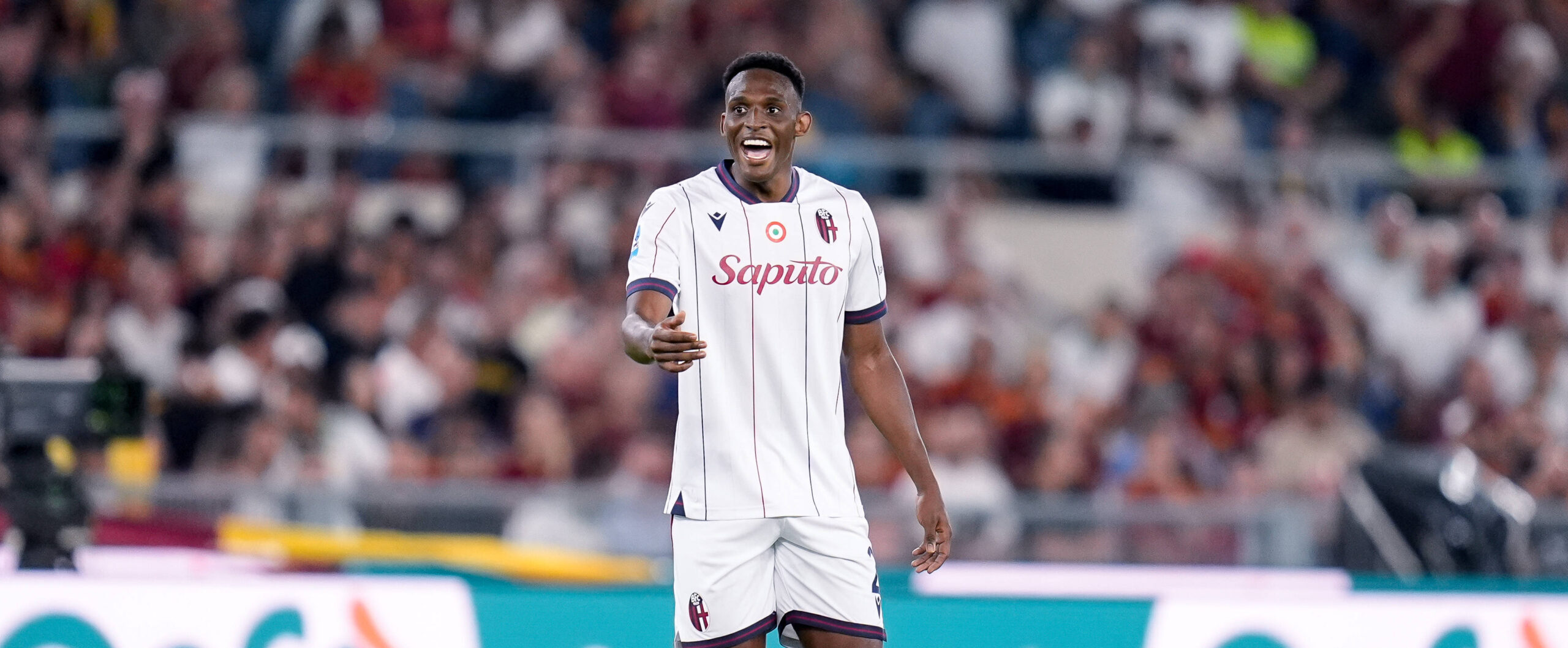 Jhon Lucumi in action for Bologna. Wanted by Sunderland in 2025