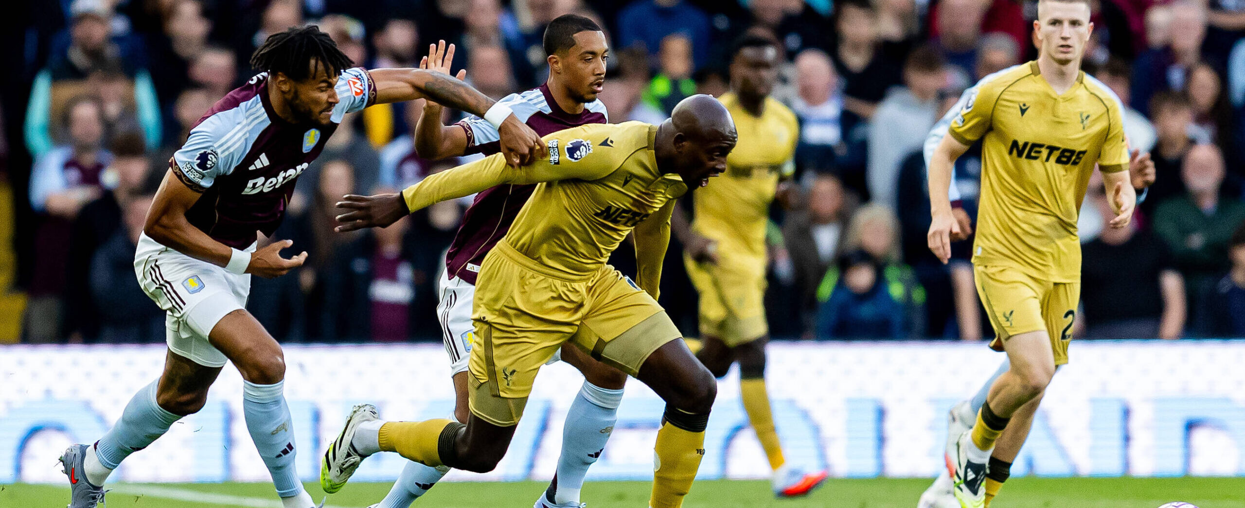Tyrone Mings vs Crystal Palace at home in the 2025/26 Premier League