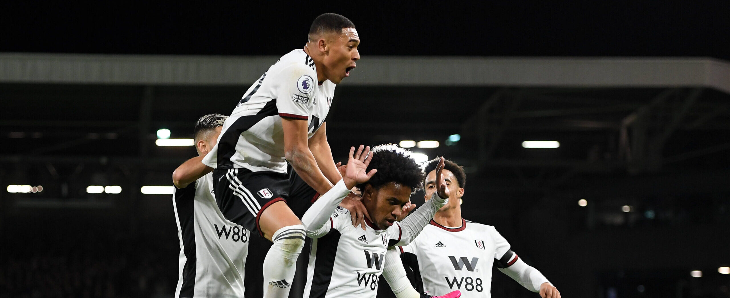 William and Carlos Vinicius at Fulham