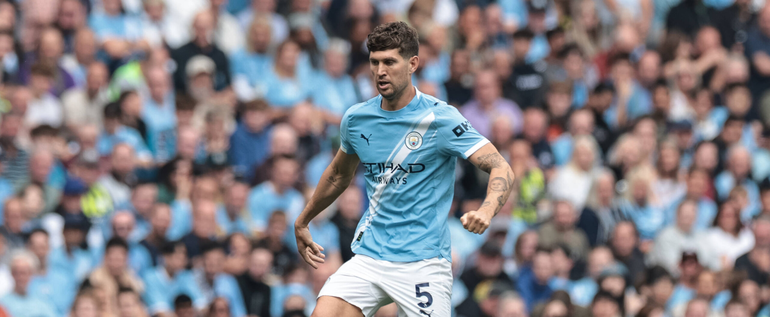 John Stones in action for Manchester City in 2025/26 Premier League season