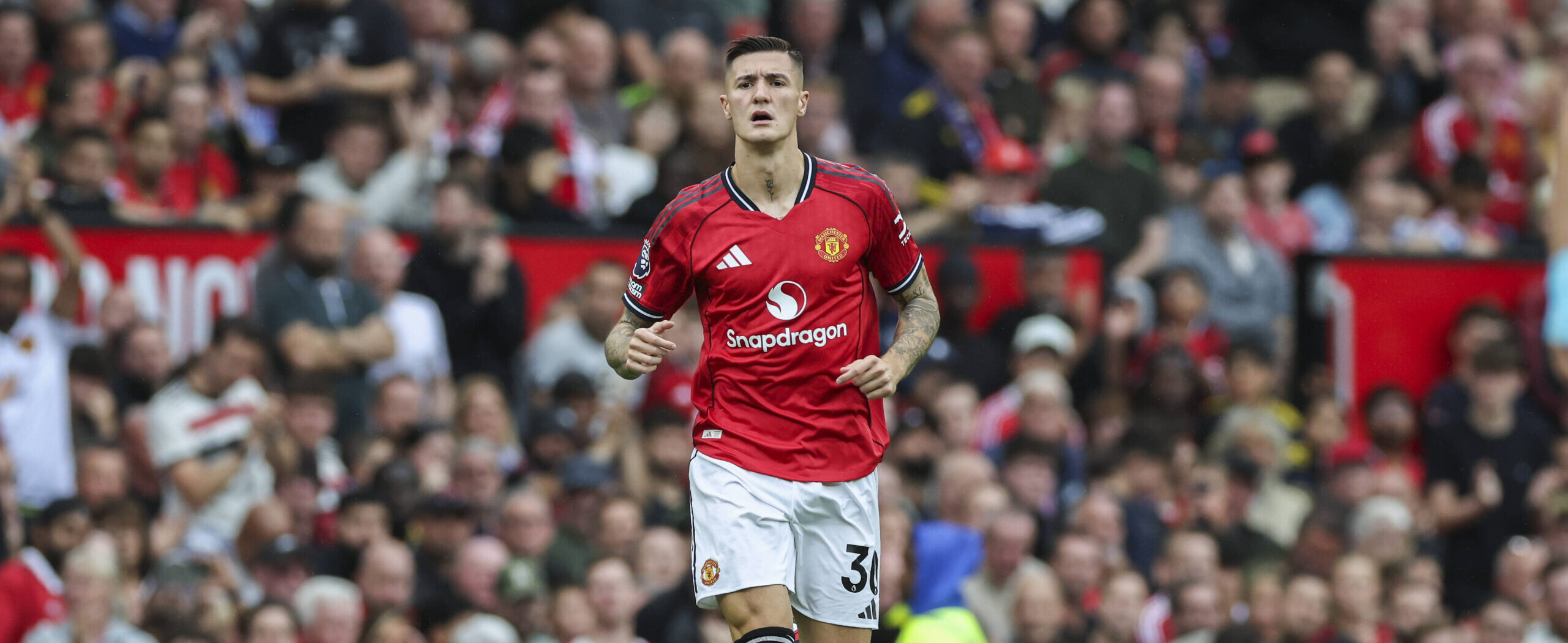 Benjamin Sesko in action for Manchester United in 2025/26 Premier League season