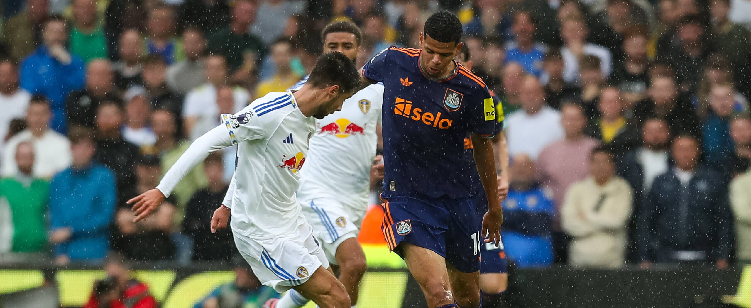 William Osula in action for Newcastle United in 2025