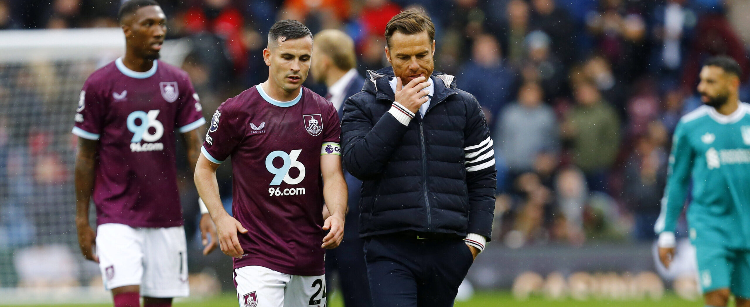 Scott Parker in action against Liverpool in Premier League 2025