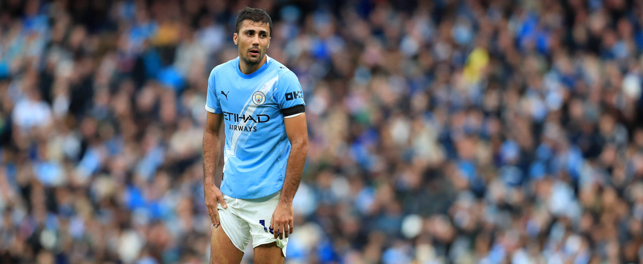 Rodri in action for Manchester United in 2025