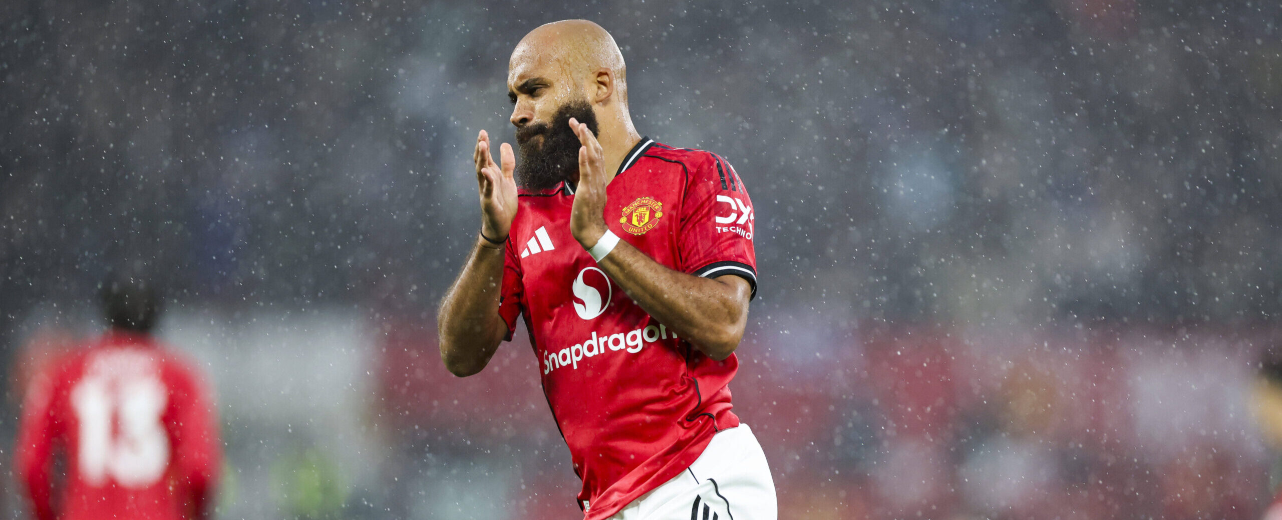 Mbeumo in action for Manchester United in 2025