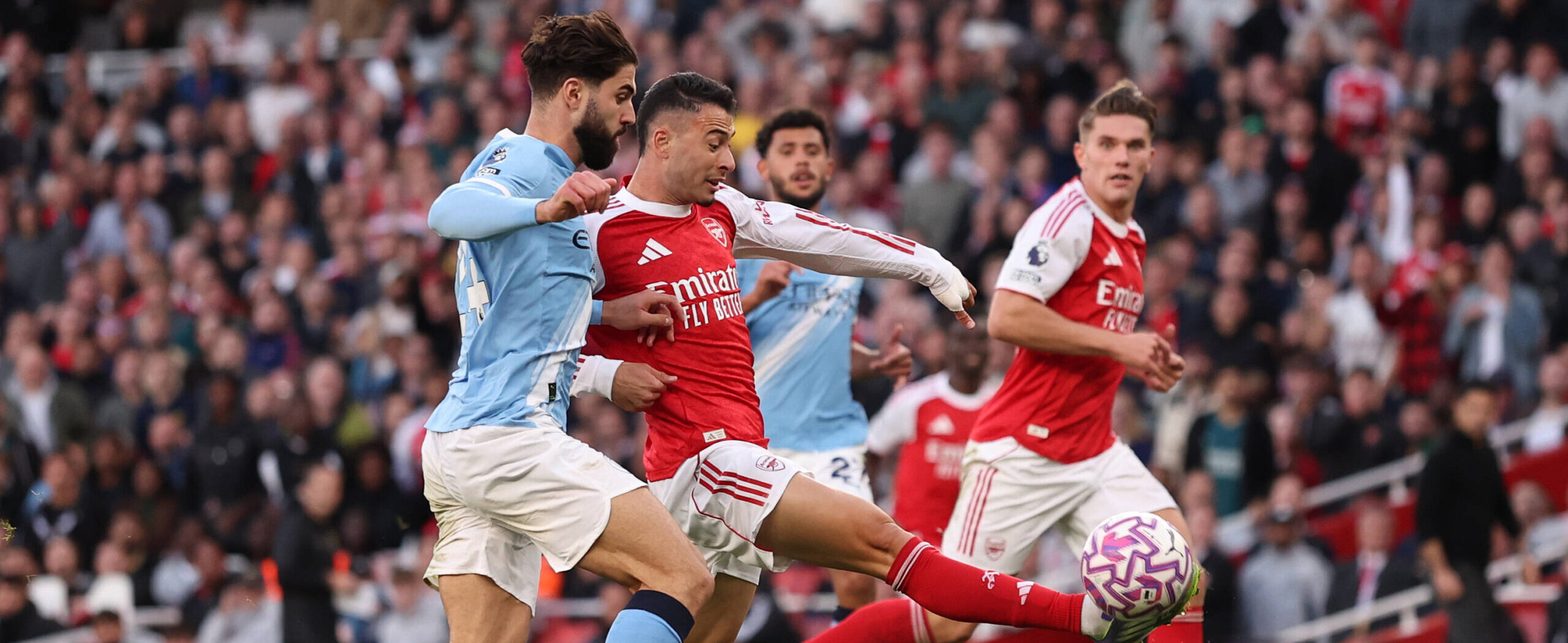 Martinelli goal against Manchester City 2025