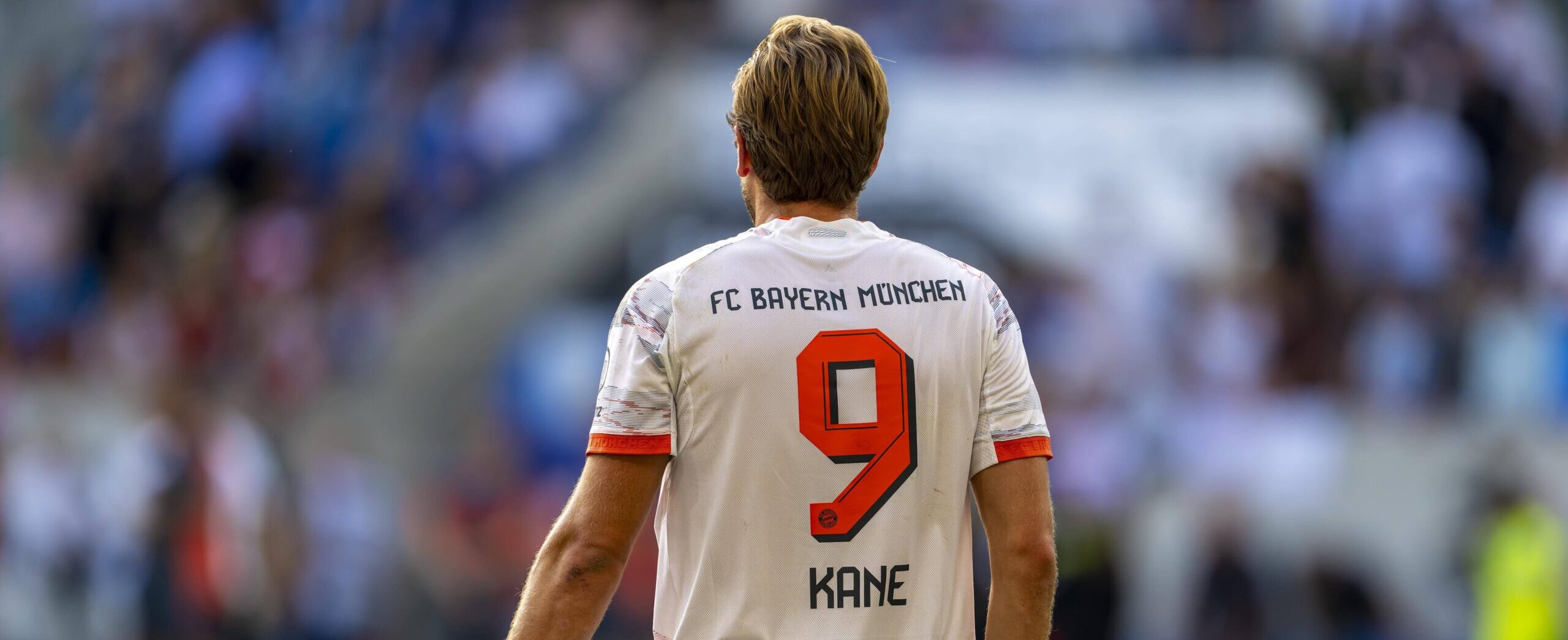 Harry Kane in action for Bayern Munich in 2025