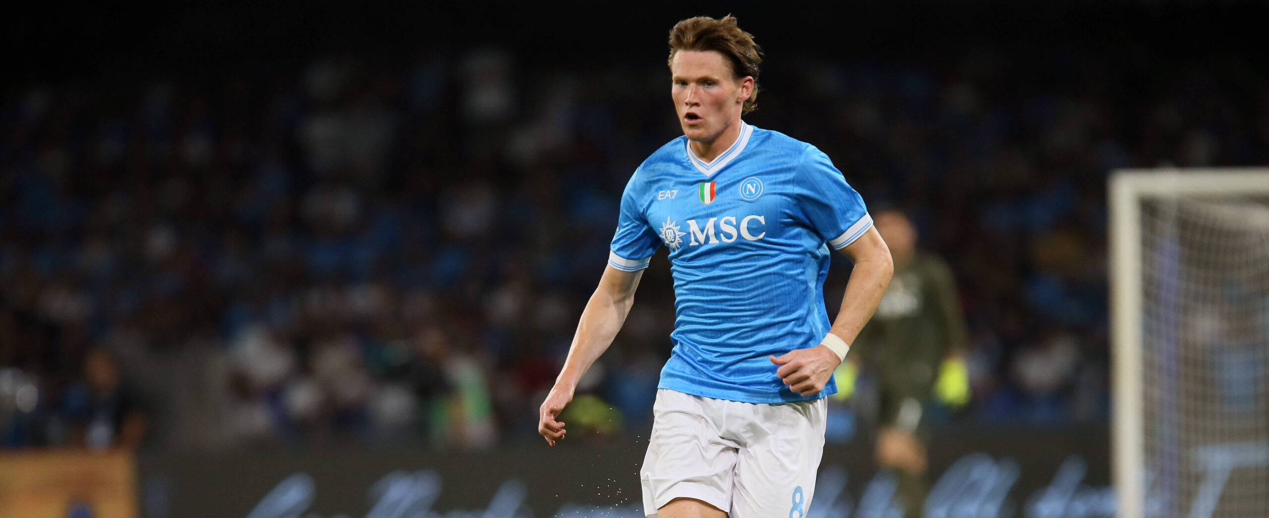 Scott McTominay in action for Napoli in 2025
