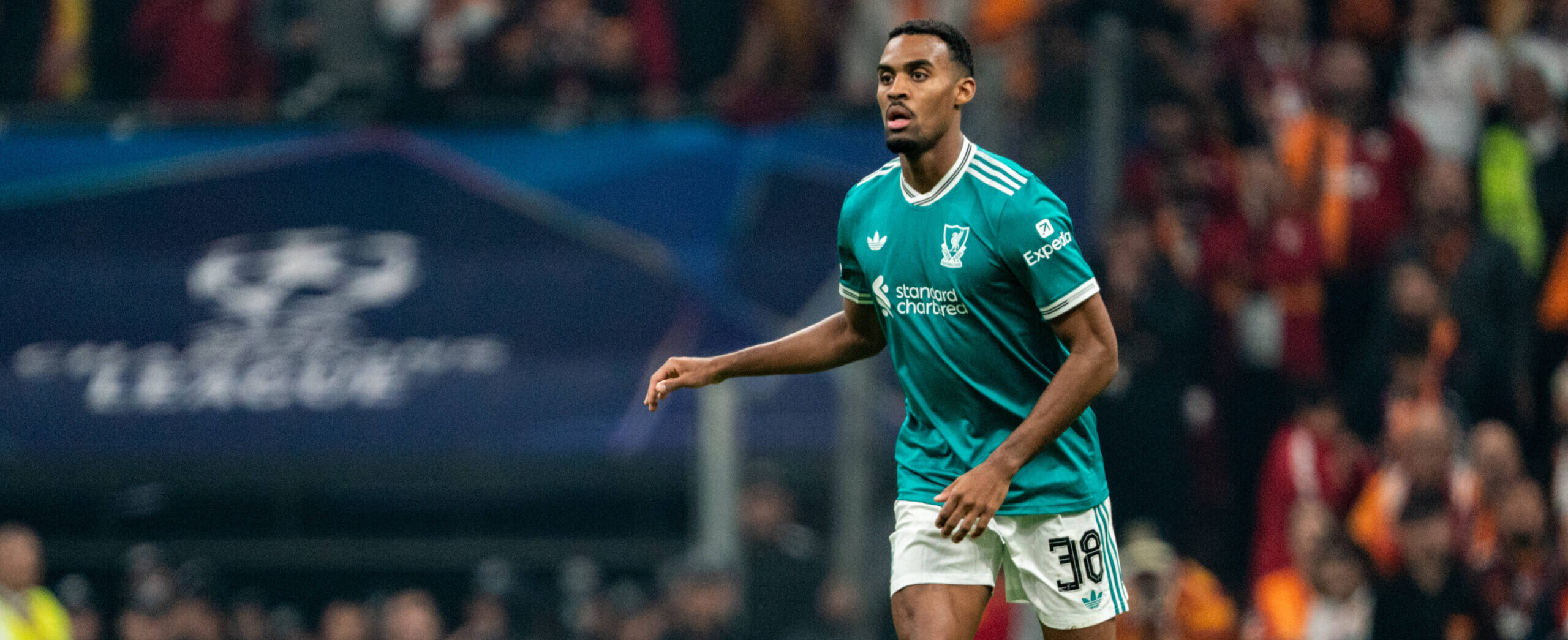 Ryan Gravenberch in action for Liverpool in 2025