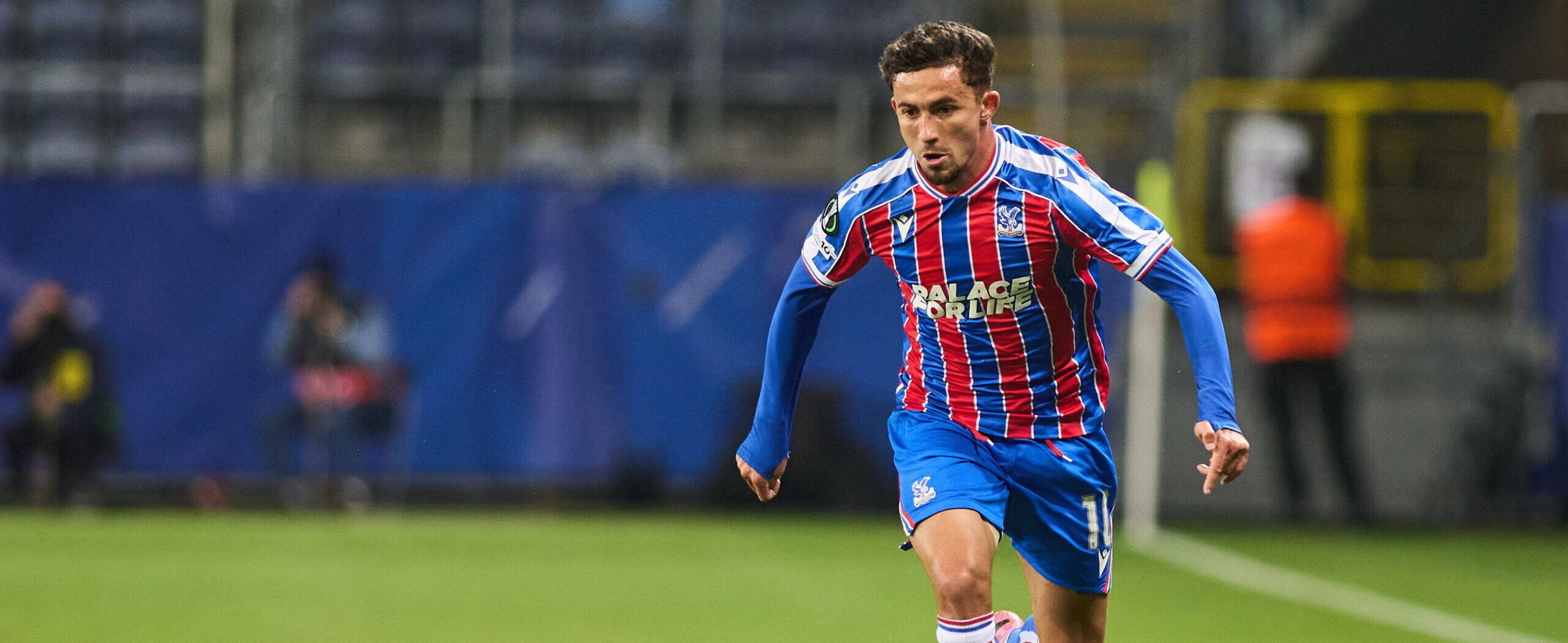 Yeremy Pino in action for Crystal Palace in 2025