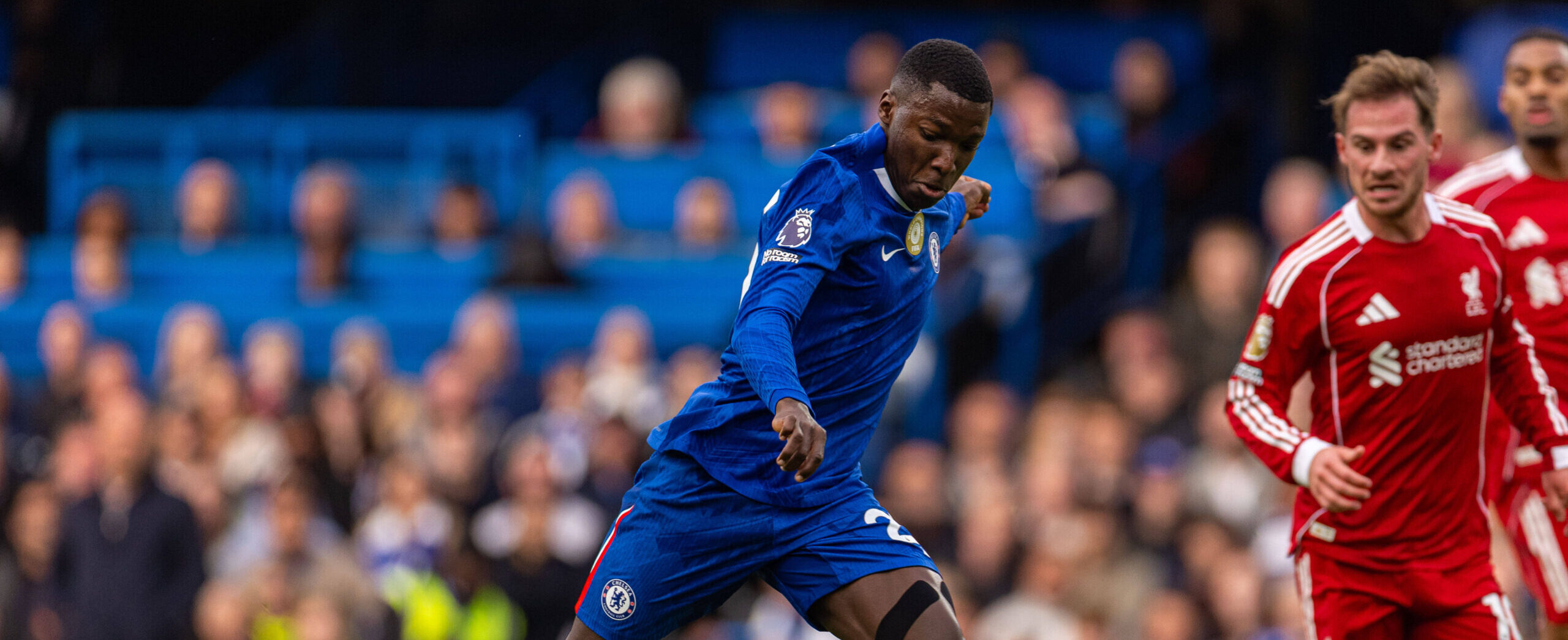 Caicedo goal against Liverpool in the Premier League 2025