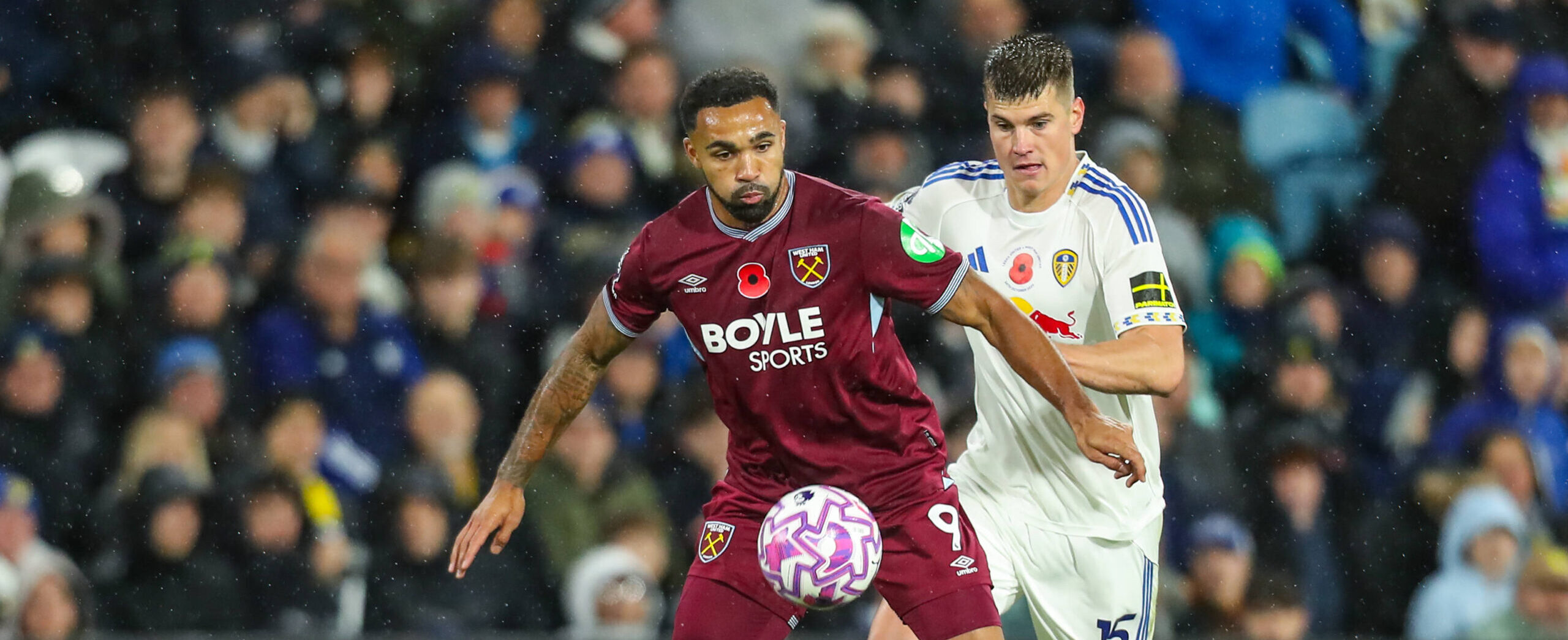 Jaka Bijol in action for Leeds United in 2025